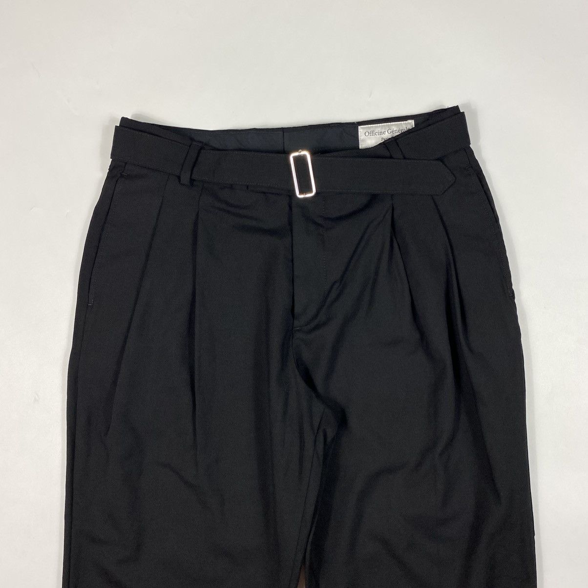 Officine Generale Officine Generale - 2 Pleat Pierre Pants Size 26" / US 2 / IT 38 - 3 Thumbnail