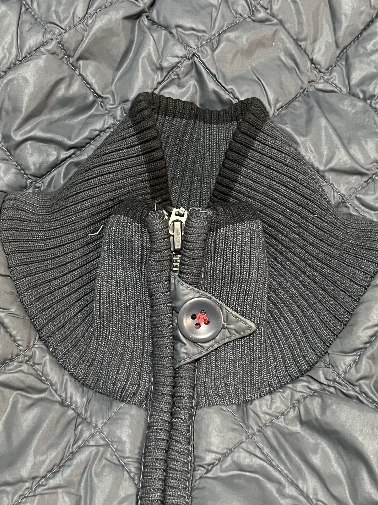 Tommy Hilfiger Hilfiger Denim Diamond Quilted Sweater Jacket Size S / US 4 / IT 40 - 9 Thumbnail