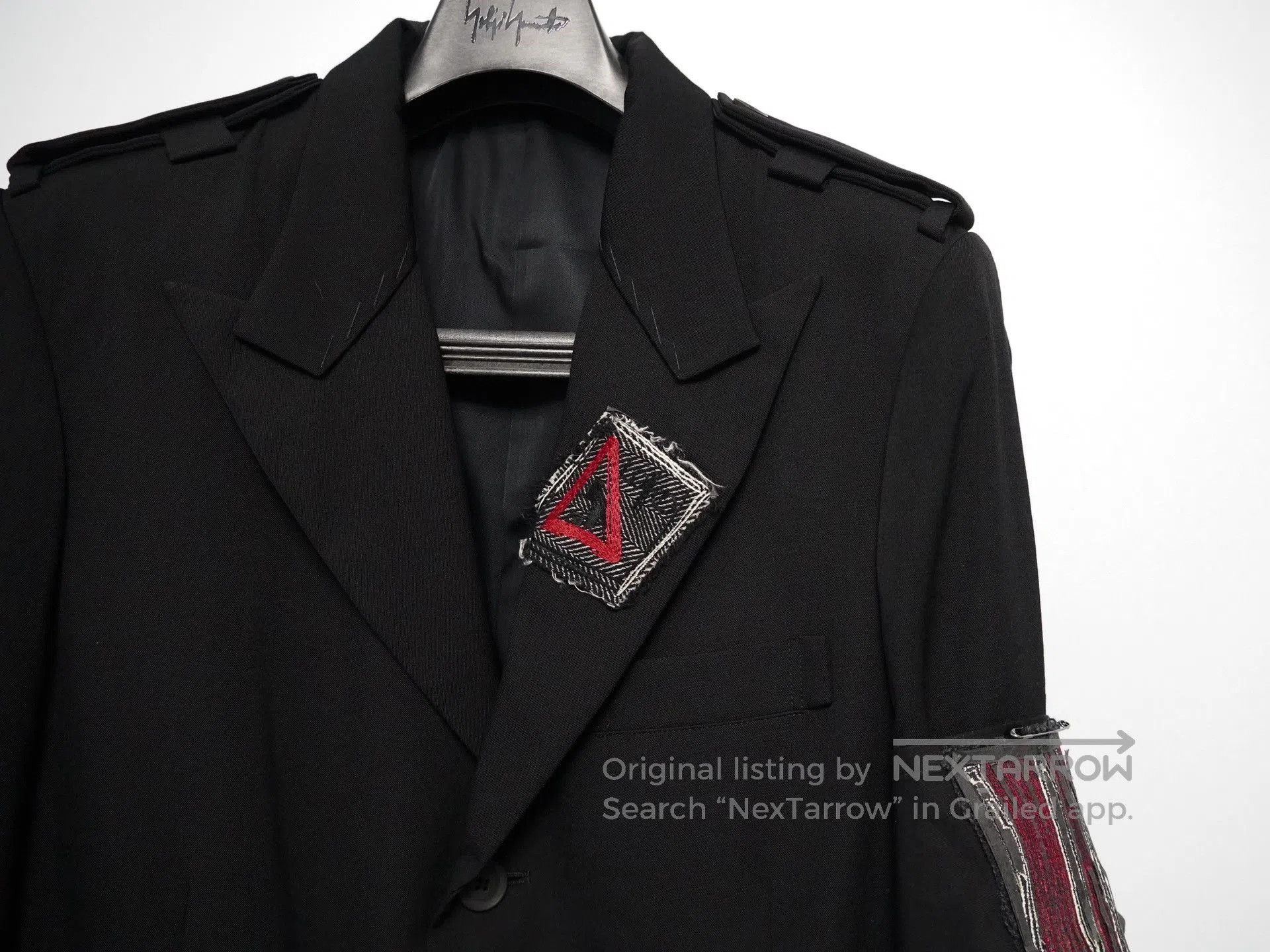 Yohji Yamamoto Yohji Yamamoto 2020AW Jacket with Patches. Size US S / EU 44-46 / 1 - 2 Thumbnail