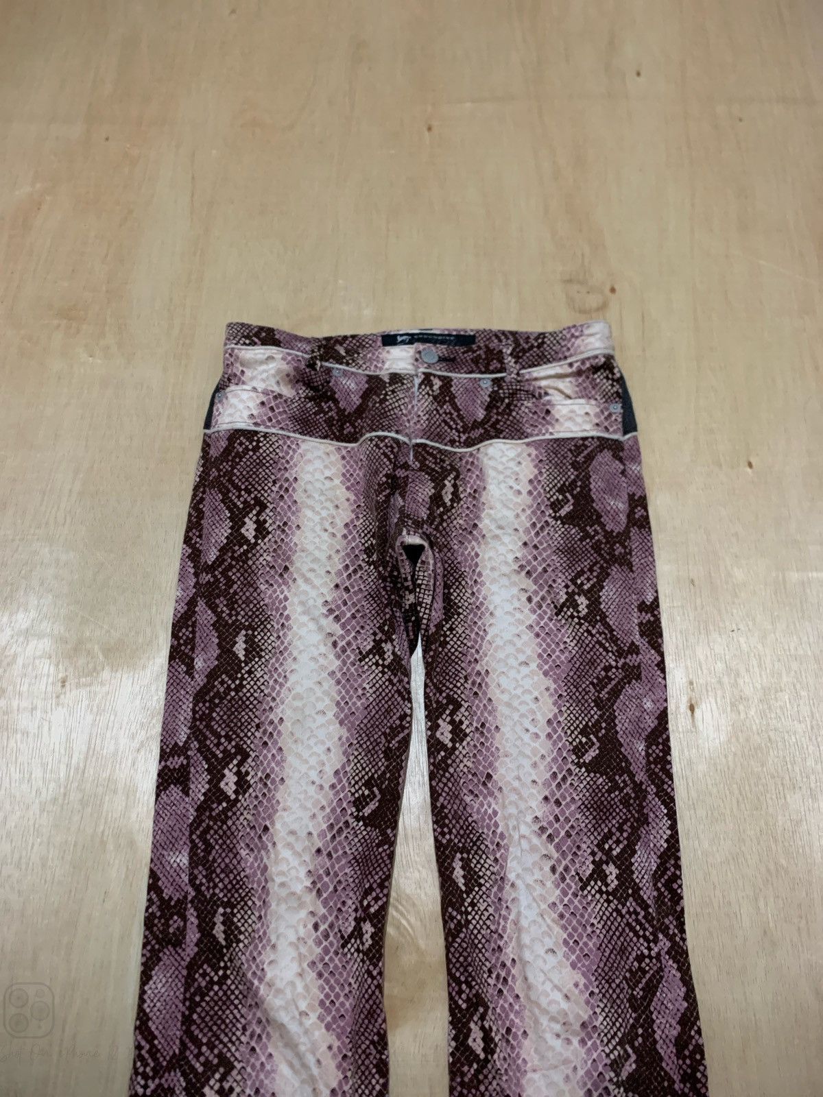Hysteric Glamour × If Six Was Nine × Japanese Brand Exclusive Clutch Snake Ifsixwasnine Lgb style Pants Size 27" / US 4 / IT 40 - 2 Thumbnail