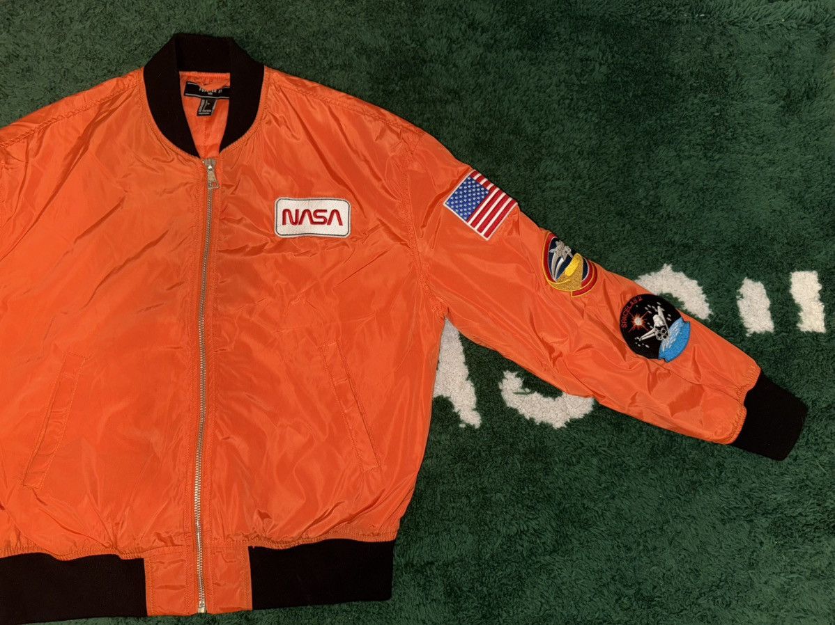 Forever 21 Forever21 Nasa PatchWork Jacket Sz.L Size US L / EU 52-54 / 3 - 4 Thumbnail
