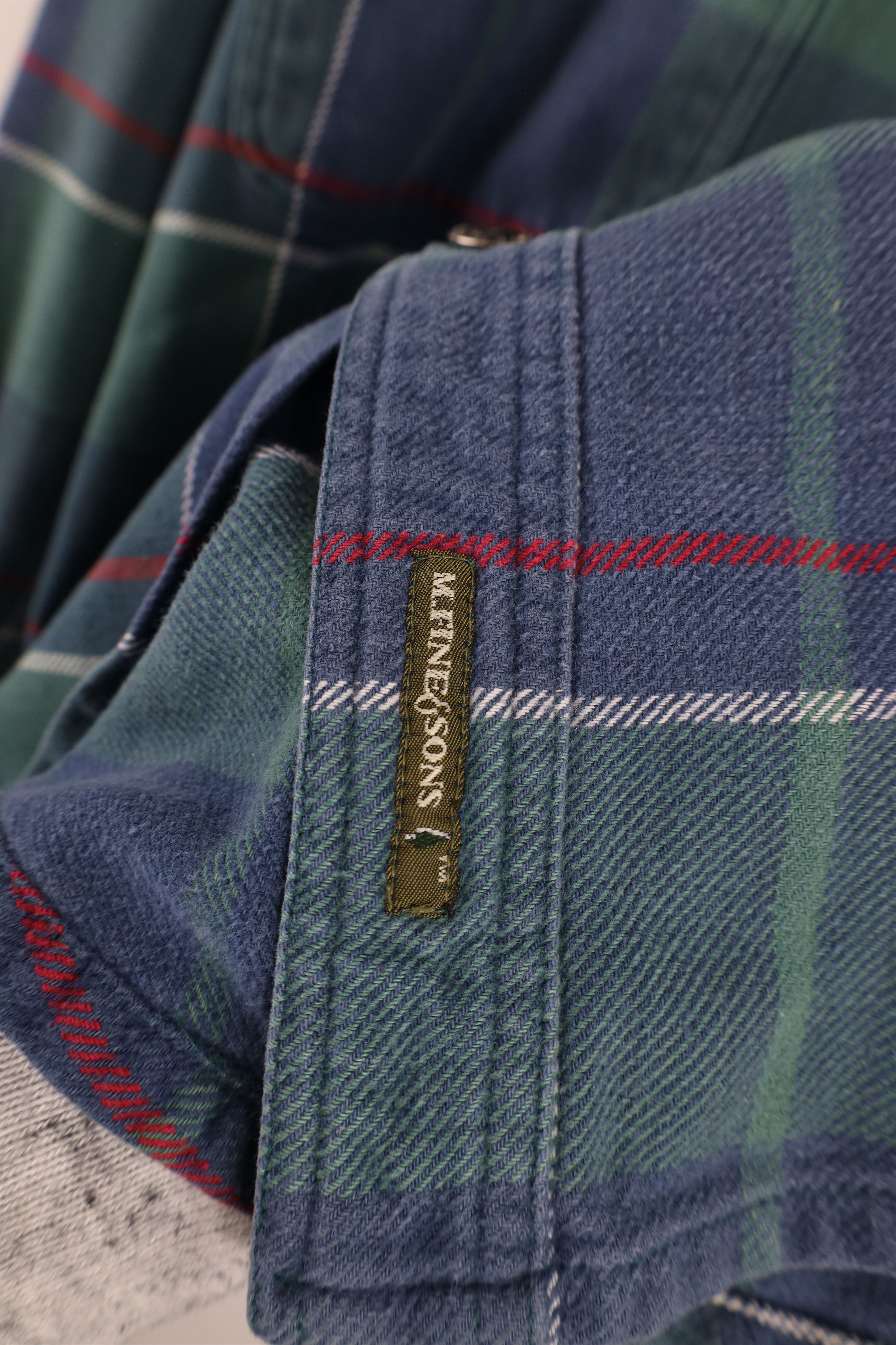 Vintage Vintage 90s Streetwear Heavyweight Flannel Button Shirt Size US M / EU 48-50 / 2 - 8 Thumbnail