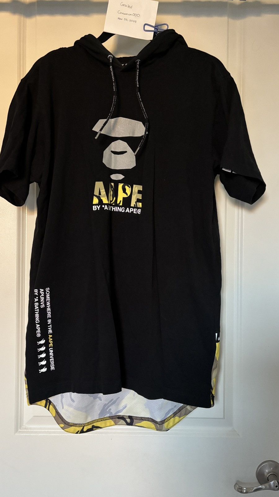 Aape Aape by A Bathing Ape Hooded T-Shirt Size US M / EU 48-50 / 2 - 1 Thumbnail