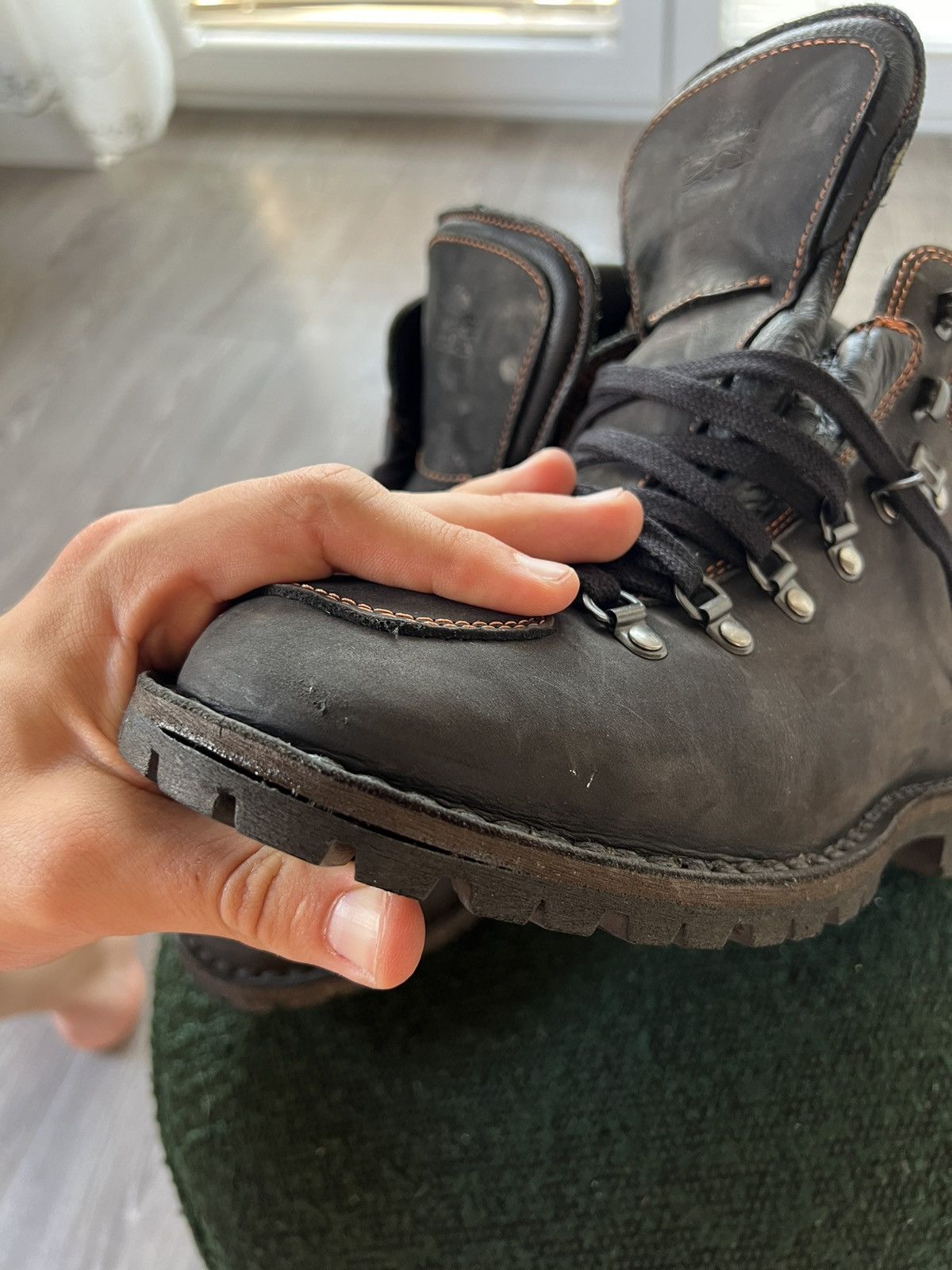 Designer Archival Magellan & Mulloy Hand Italy Crafted Bikers Boots Size US 8 / EU 41 - 24 Thumbnail