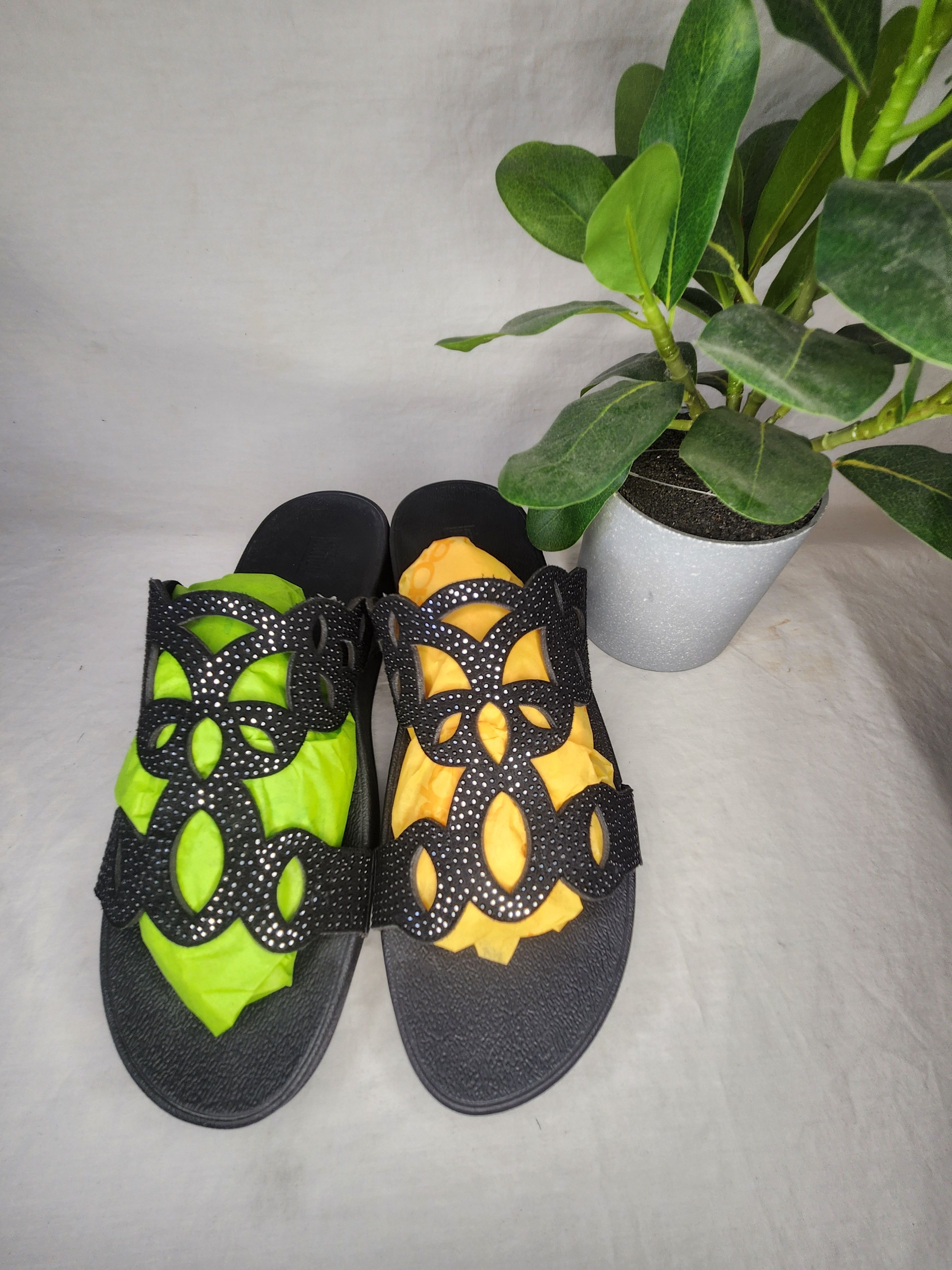 Other fitflops bumble crystals slides Size US 8 / IT 38 - 2 Thumbnail