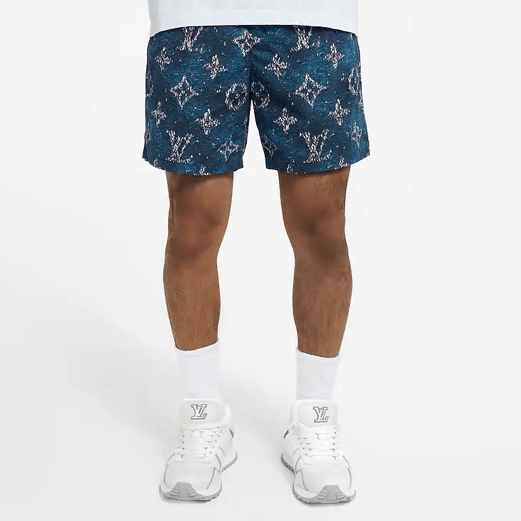 Louis Vuitton Printed Monogram Swim Shorts Size US 34 / EU 50 - 2 Thumbnail