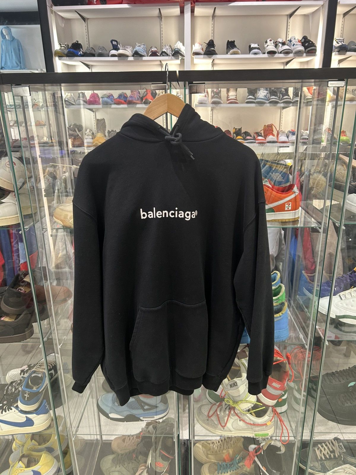 Balenciaga Balenciaga Copyright hoodie black Size US XL / EU 56 / 4 - 1 Thumbnail