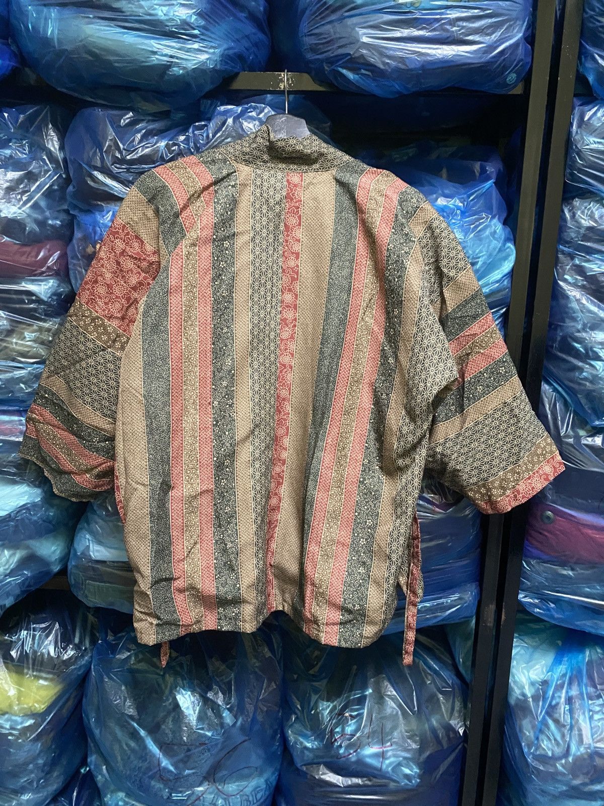 Other Vintage Japanese Quilted Hanten Jacket with Asanoha Pattern Size US M / EU 48-50 / 2 - 7 Thumbnail
