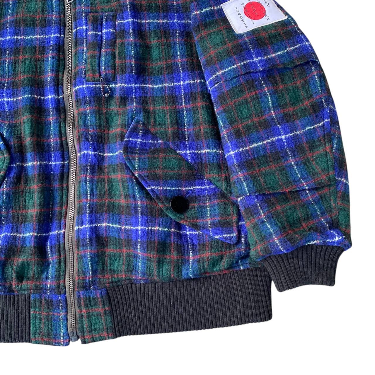 KIDILL KIDILL By HIRO(Hiroaki Sueyasu)Tartan Punk Oversized Bomber Size US XL / EU 56 / 4 - 8 Thumbnail