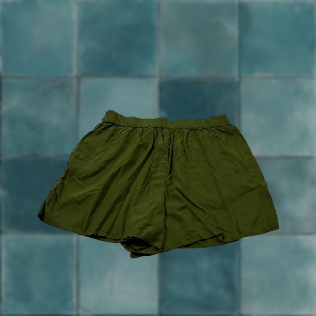 Vintage BP Shorts Juniors Medium Green Chino Blended Fabric Women M NS Nordstrom Size 32" / US 10 / IT 46 - 1 Thumbnail