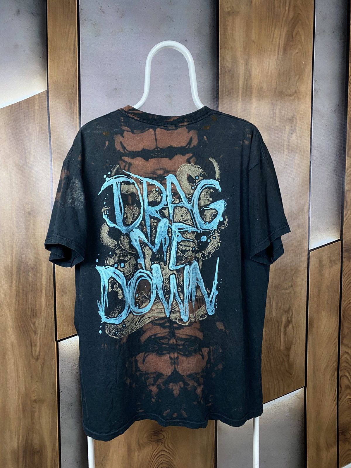 Band Tees 🎸Vintage 90s T-Shirt Evile Drag Me Down Rock Metal VTG Tee🎸 Size US XL / EU 56 / 4 - 2 Thumbnail