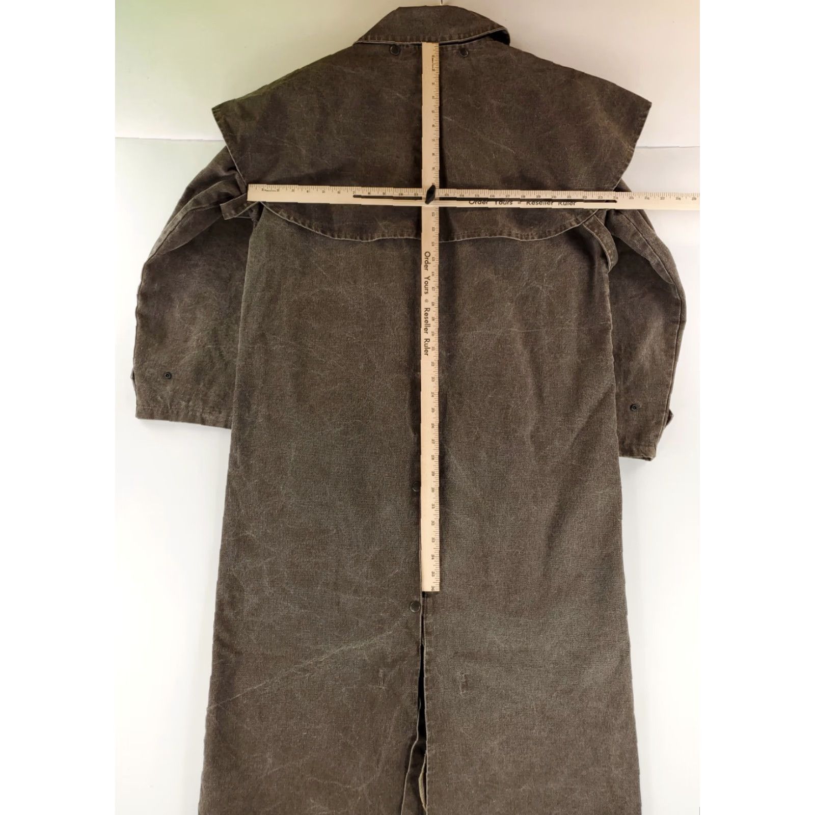 Vintage Australian Outback Duster Trench Coat Made Canada Brown Mens M Coat Mens Brown Trench Coat M Australian Outback Collection Size US M / EU 48-50 / 2 - 6 Thumbnail