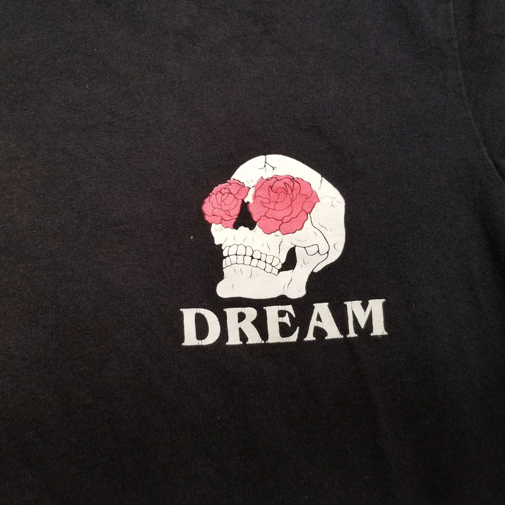 Vintage VINTAGE Mental Health Shirt Adult Small Black I saw in in a dream Skull Rose Awareness Shirt Size US S / EU 44-46 / 1 - 3 Thumbnail