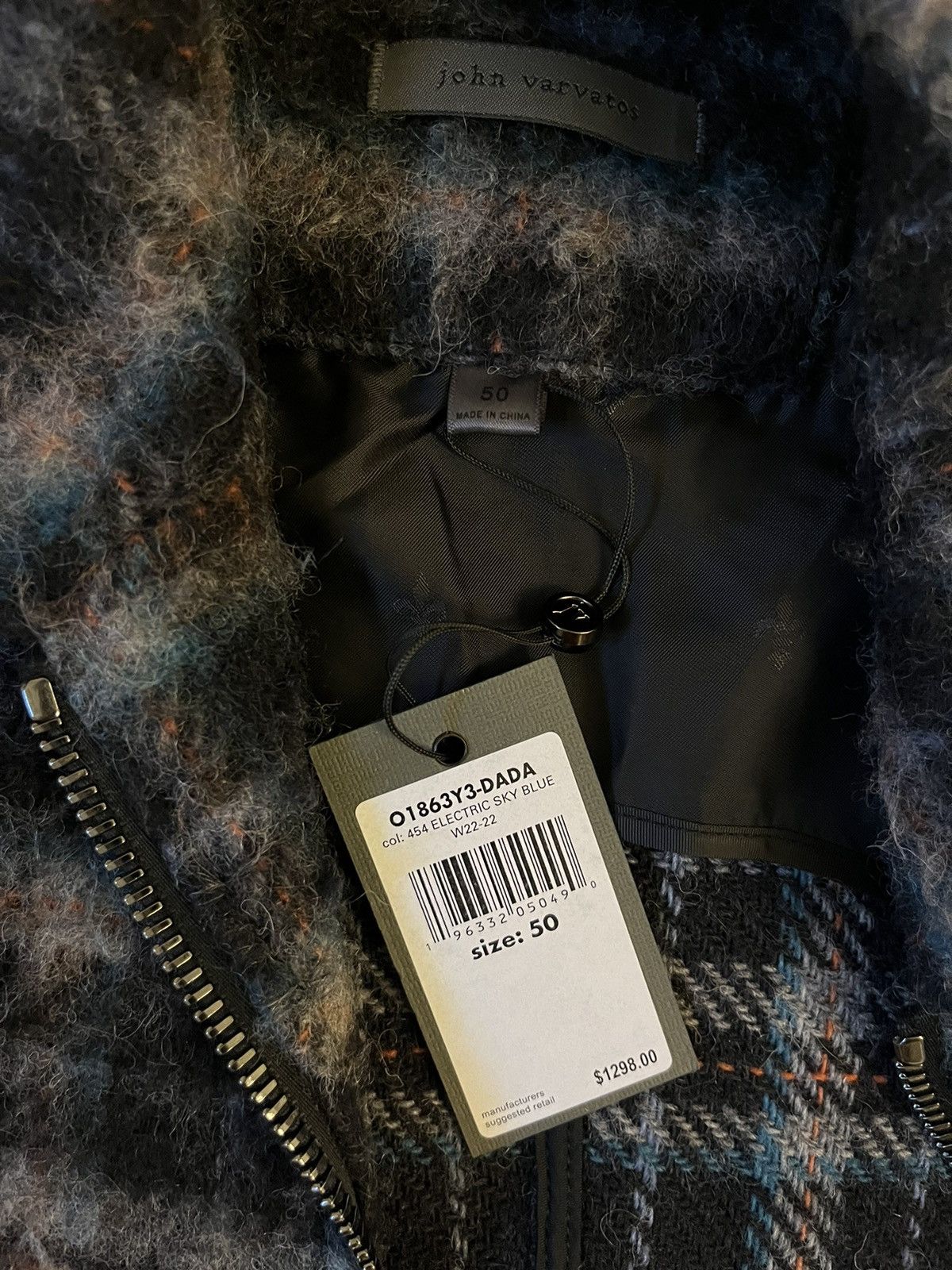John Varvatos Baxter Blouson jacket. 50 Size US M / EU 48-50 / 2 - 11 Thumbnail