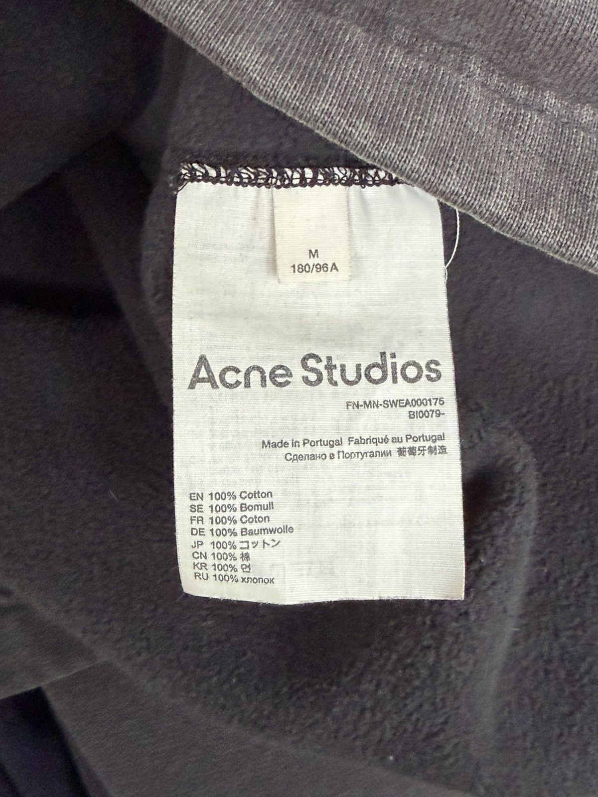 Acne Studios Acne Studios oversized logo hoodie Size US M / EU 48-50 / 2 - 4 Thumbnail