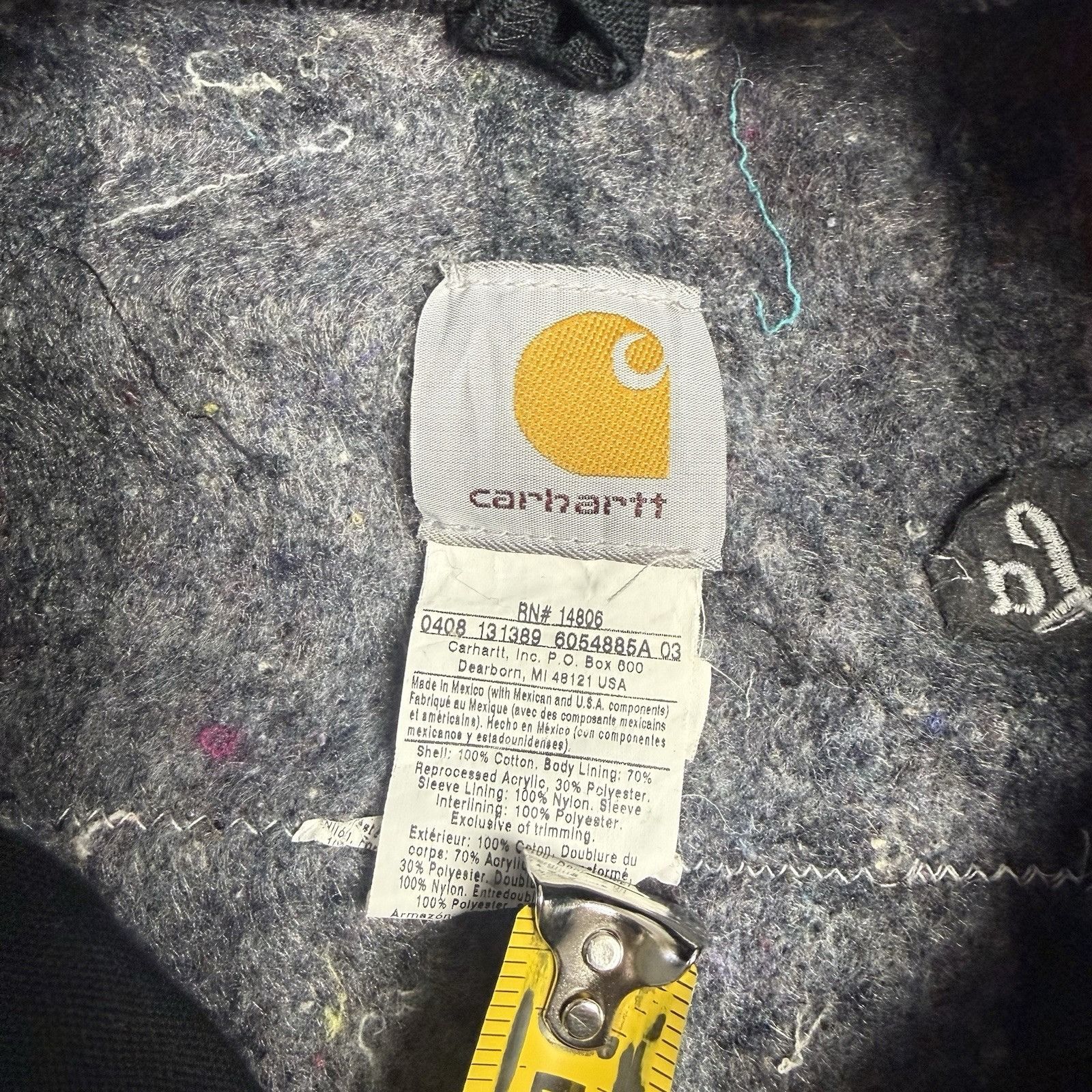 Carhartt Vintage Carhartt C001 Blanket Lined Chore Coat Duck Canvas W Size US XL / EU 56 / 4 - 10 Thumbnail