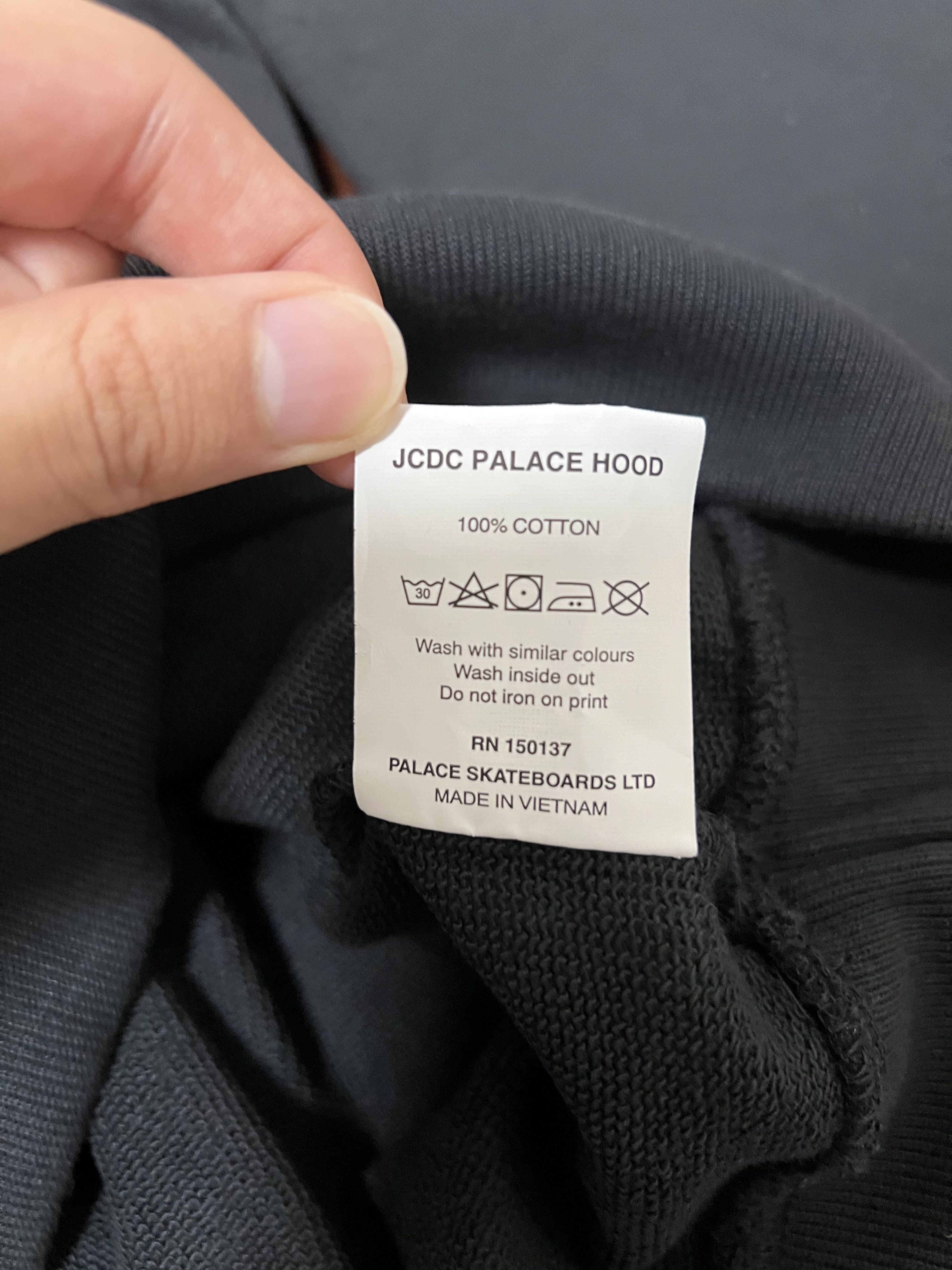 Jean Charles De Castelbajac × Palace 💚 2019 Palace x JCDC Hoodie Black Large NEW Size US L / EU 52-54 / 3 - 9 Thumbnail