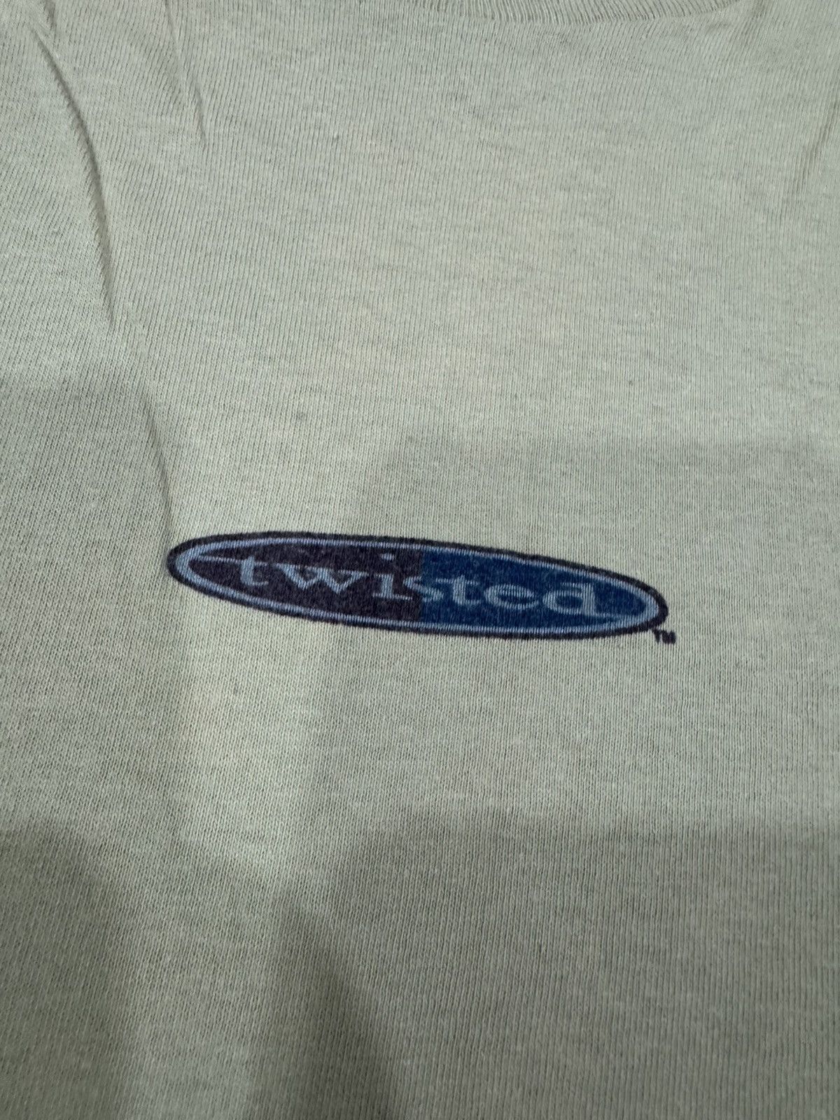 Vintage TWISTED - vintage retrowear skateboard single stitch tee Size US M / EU 48-50 / 2 - 9 Thumbnail