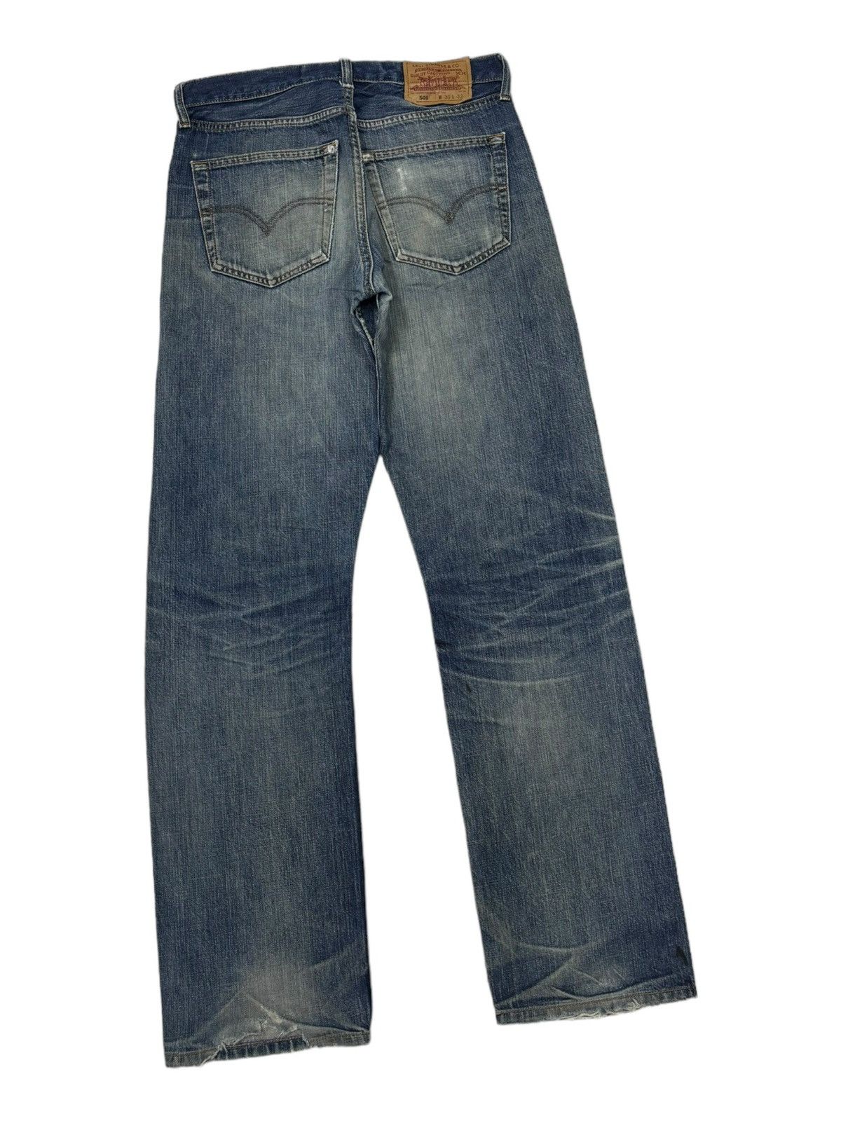 Comme des Garcons 🔥VINTAGE LEVIS 501 PAINTER JEANS UNDERCOVER STYLE DISTRESS Size US 30 / EU 46 - 4 Thumbnail