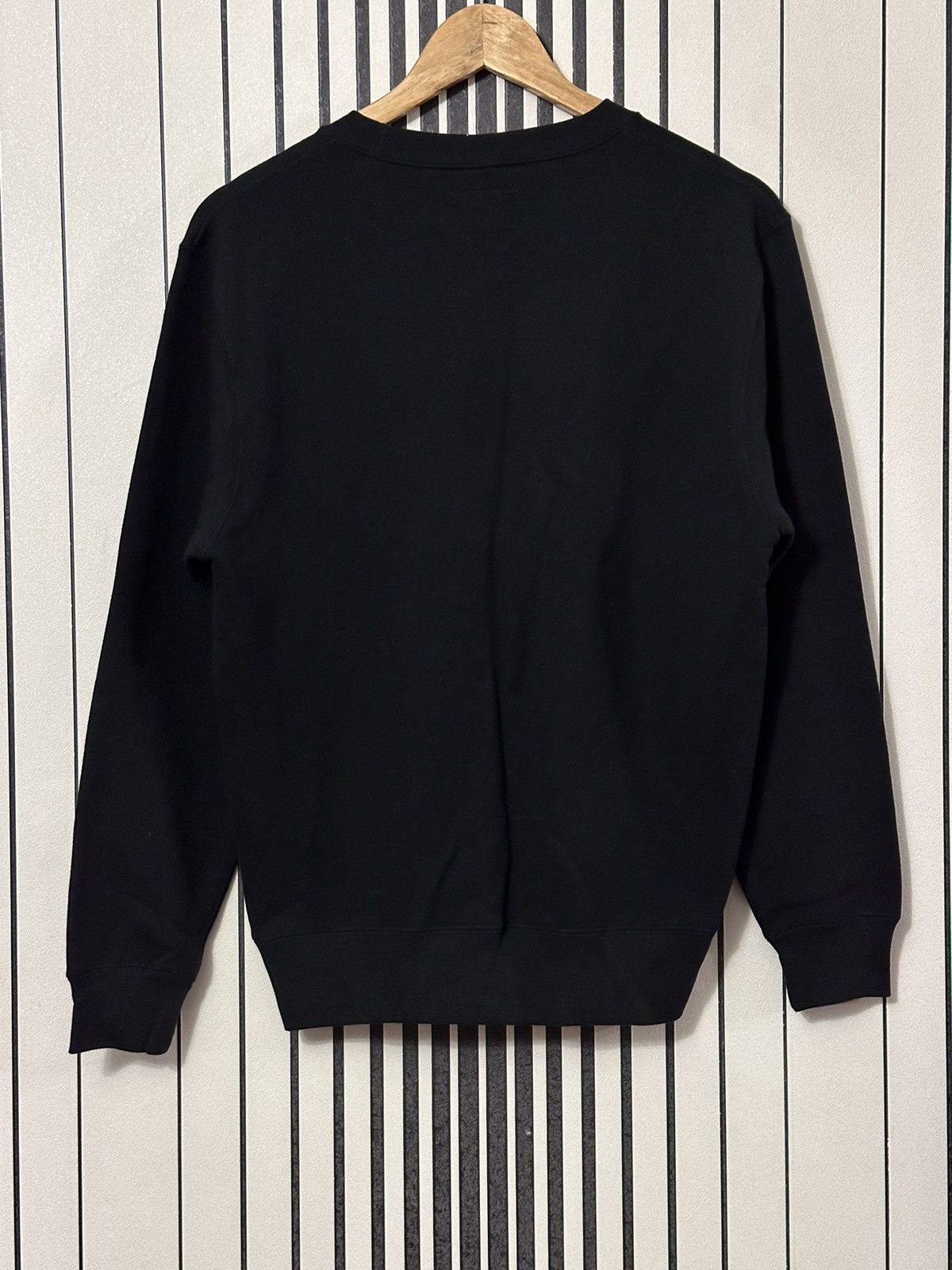 Number (N)ine Number Nine Studious Opening Flag Black Contrast Sweatshirt Size US S / EU 44-46 / 1 - 5 Thumbnail