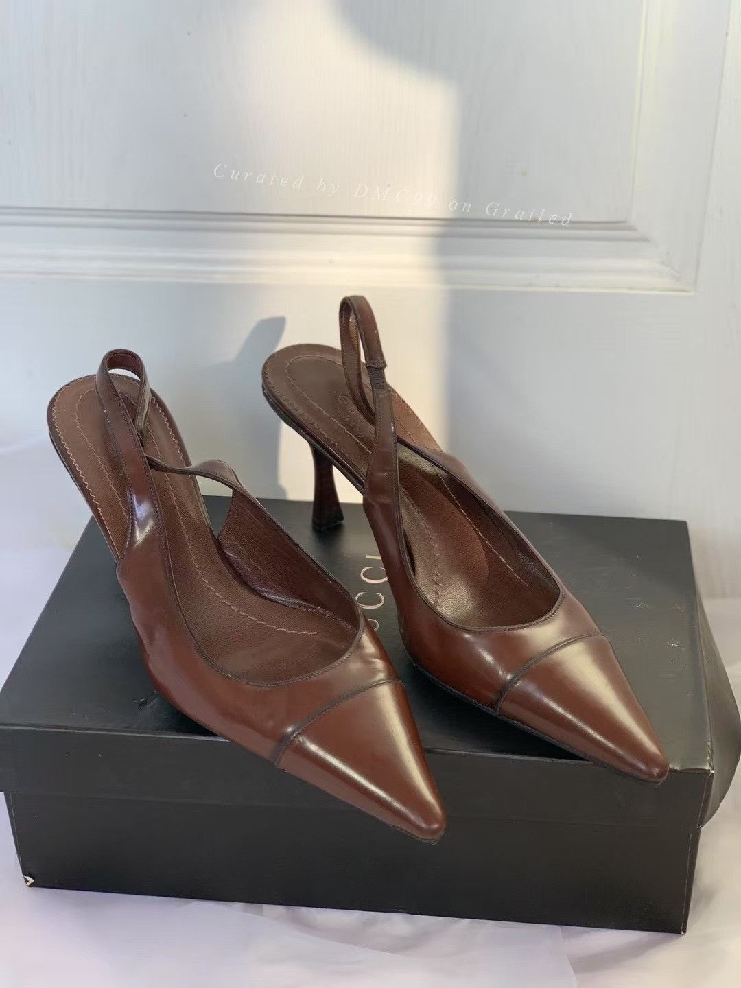 Gucci Gucci Leather High Heels Size US 5.5 / IT 35.5 - 1 Thumbnail