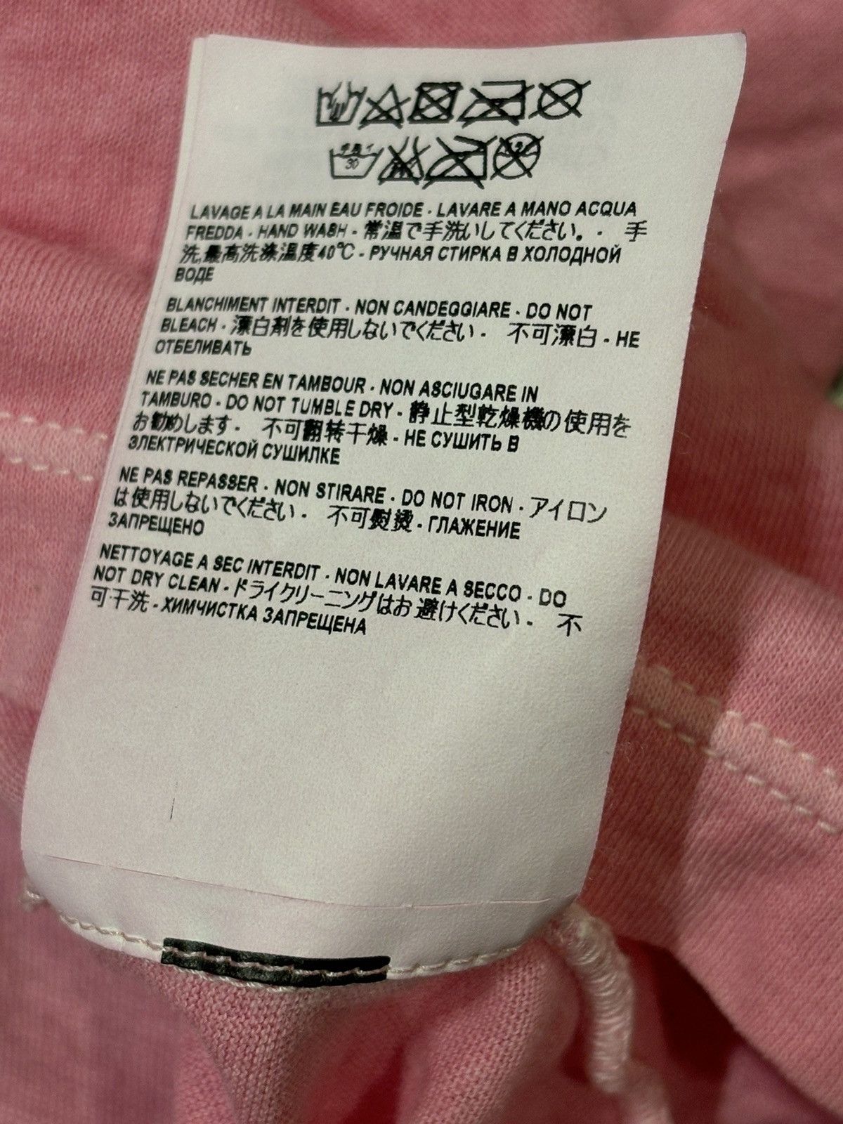 Yves Saint Laurent Saint Laurent Tee Pink Size US XXL / EU 58 / 5 - 8 Thumbnail