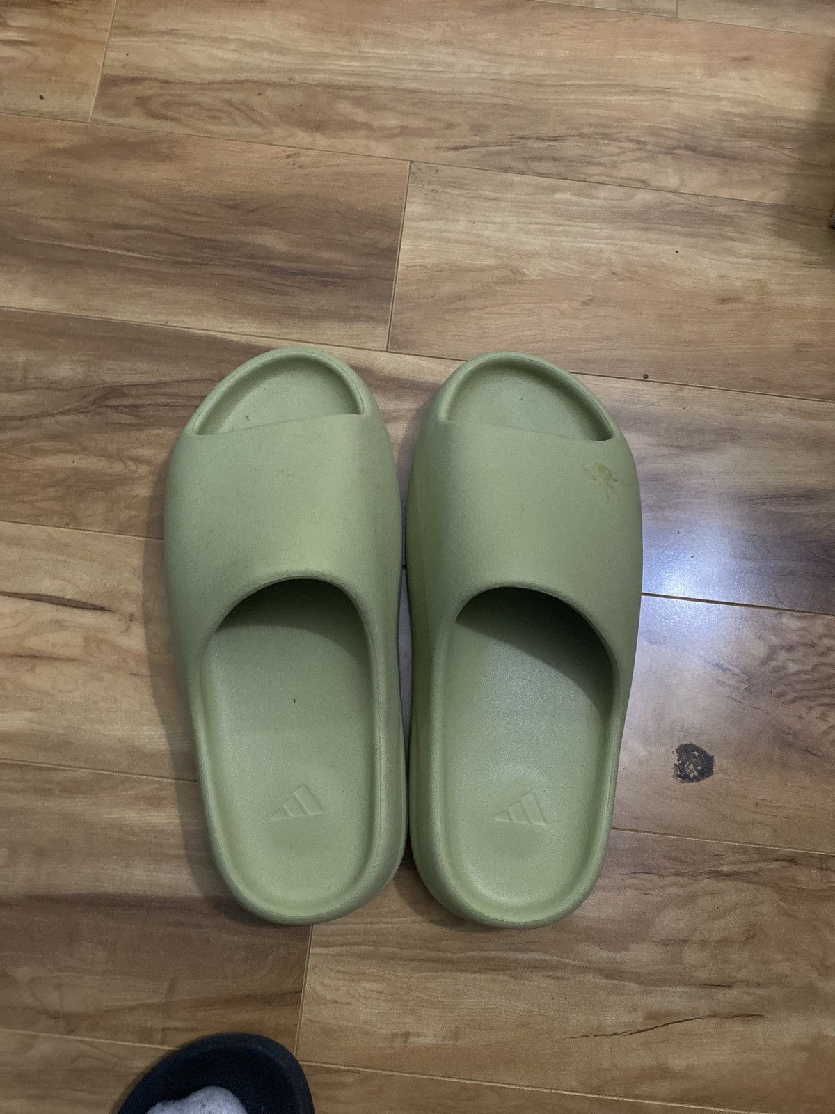 adidas gazelle silver green womens adidas Yeezy Slide 'Resin' (2022)  Reborn