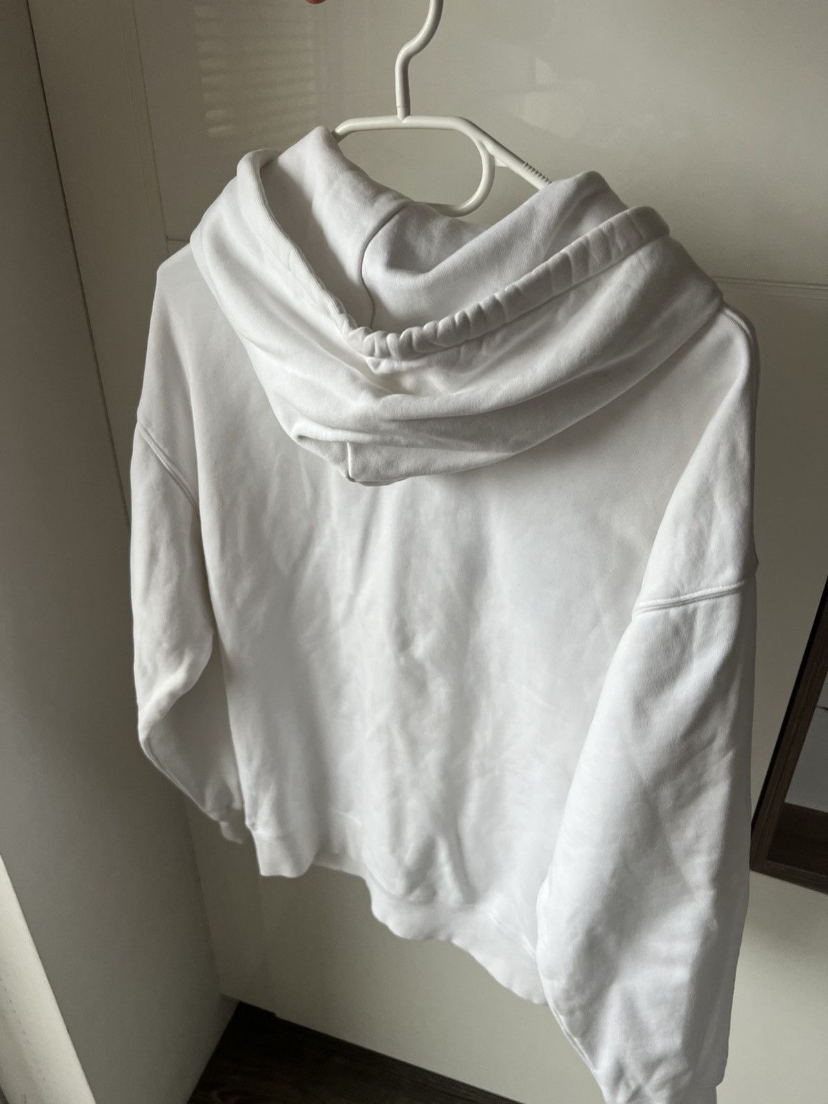 Moschino ‼️Moschino x H&M x Mtv Big Knit Logo White Hoodie‼️ Size US S / EU 44-46 / 1 - 7 Thumbnail
