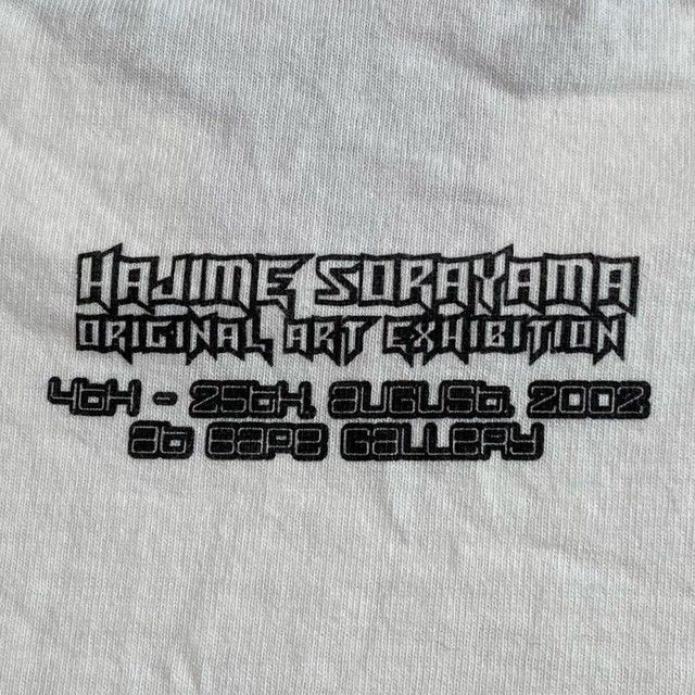 Bape 2002 HAJIME SORAYAMA × BAPE Gallery Exhibition T-shirt NIGO Size US XS / EU 42 / 0 - 6 Thumbnail
