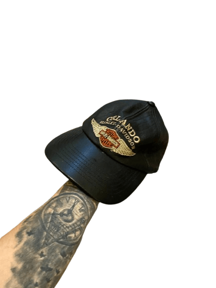 Harley Davidson Vintage Harley Davidson Y2K Logo Cap Size ONE SIZE - 1 Thumbnail