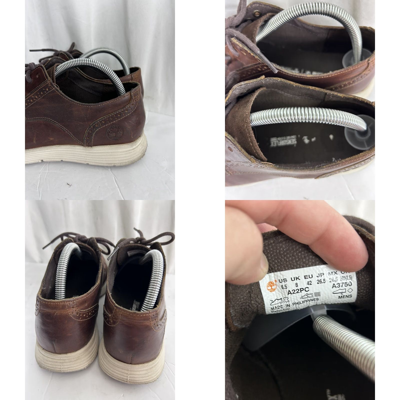 Timberland Timberland Oxford Casual Men Brown TB0A22PC231 Franklin Park PT Brogue Oxford 8.5 M Size US M / EU 48-50 / 2 - 8 Thumbnail