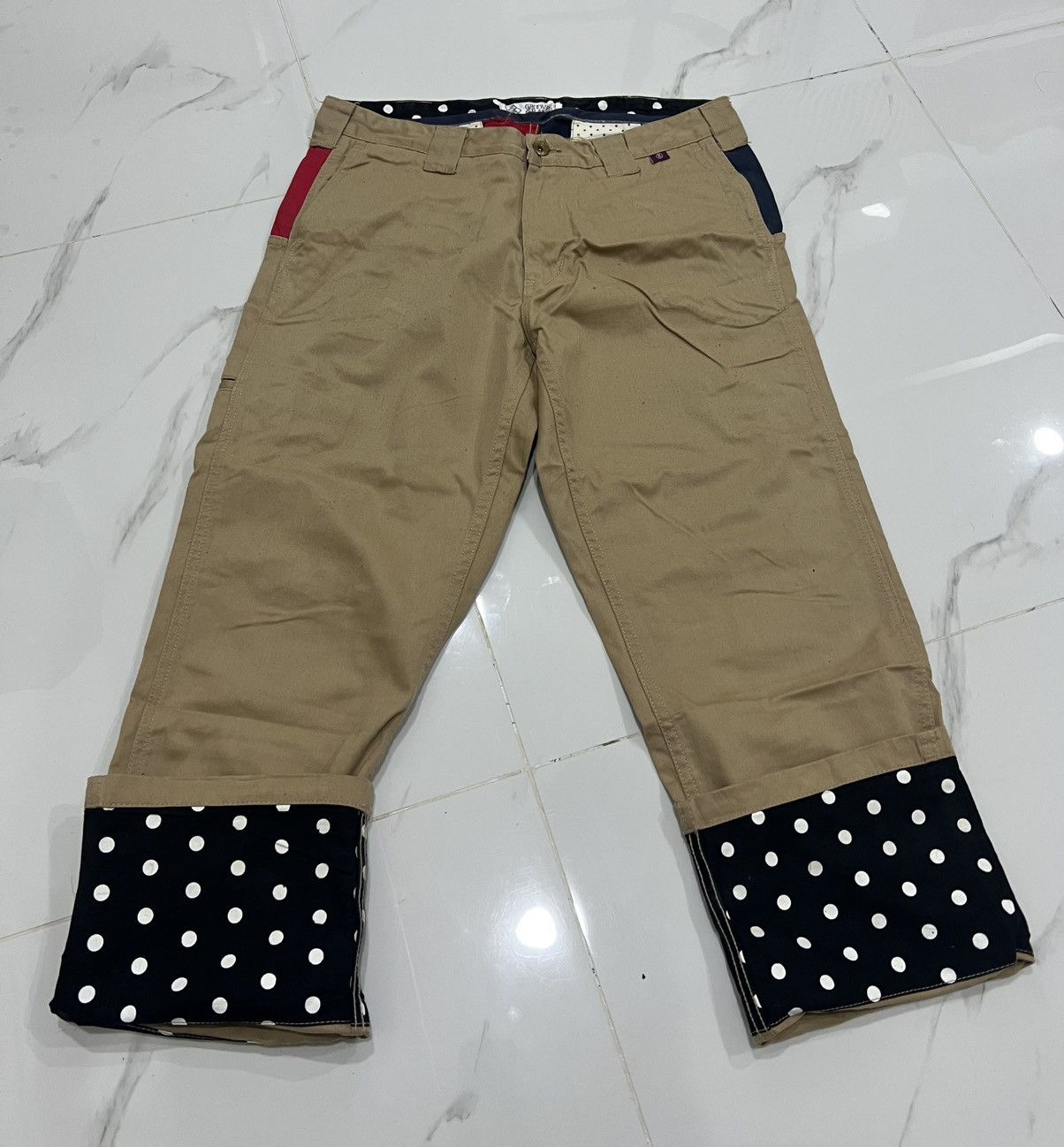 Japanese Brand GROOVER GRAND Workwear Straight Cut Casual Pants Size US 32 / EU 48 - 4 Thumbnail