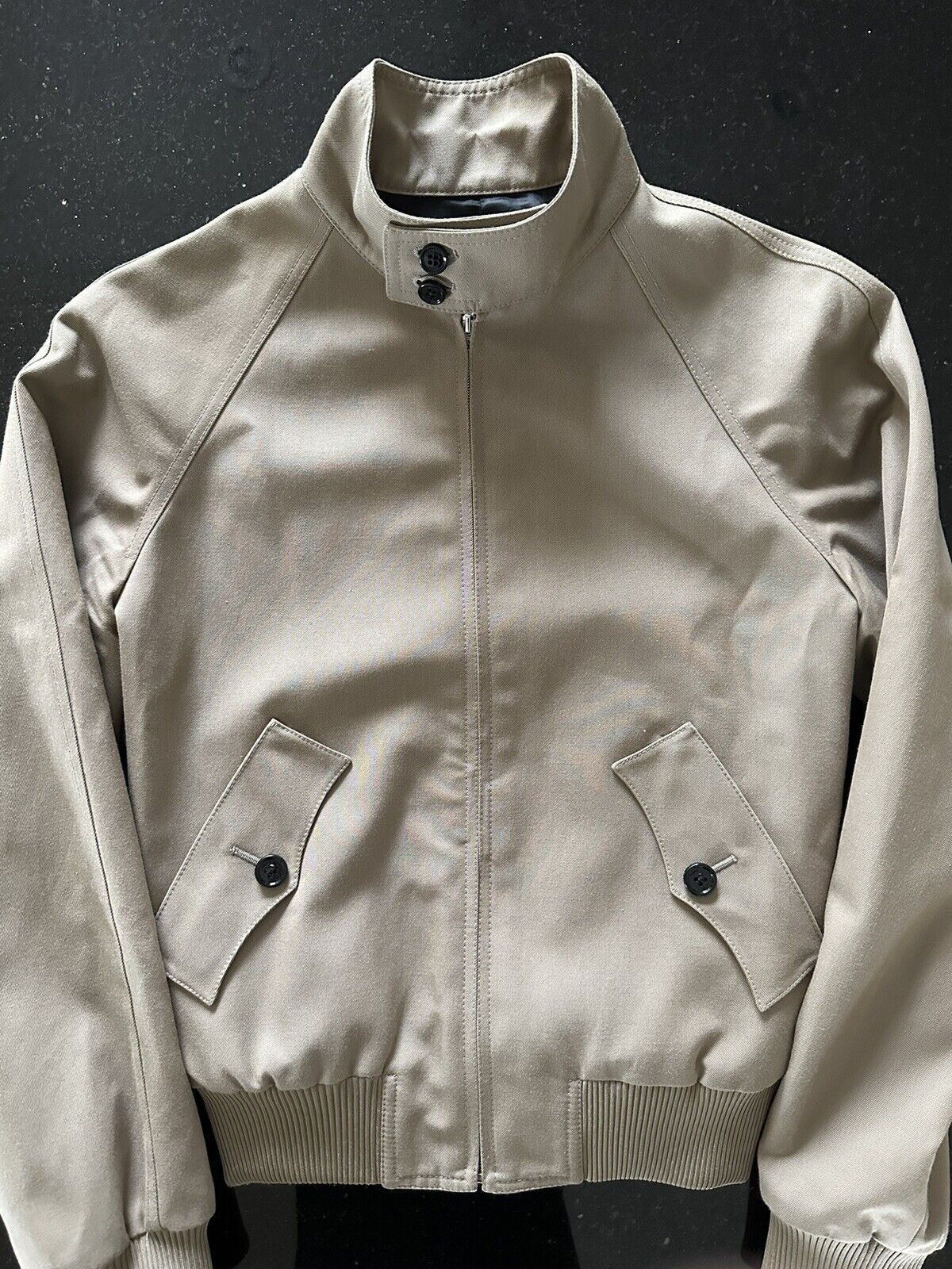 Celine × Hedi Slimane SS19 Harrington-style Jacket Beige Camel Bomber 44 xs Size US S / EU 44-46 / 1 - 4 Thumbnail