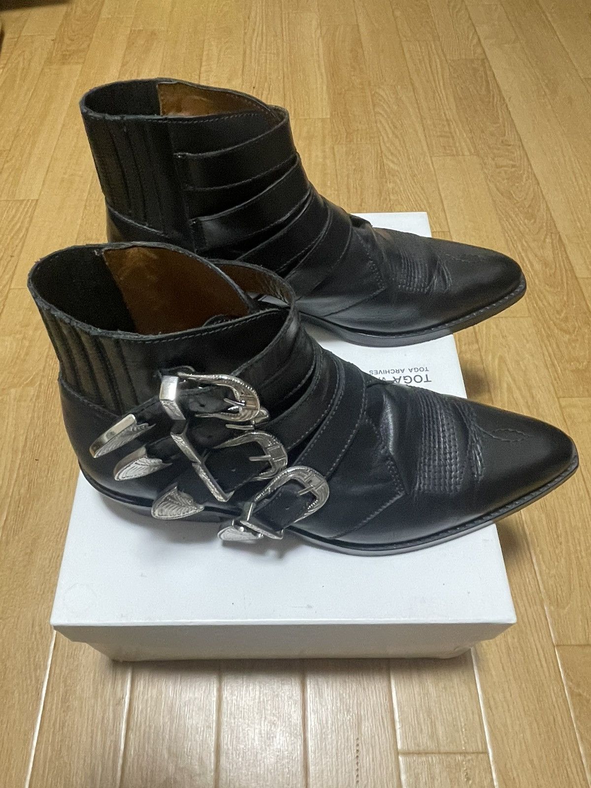 TOGA VIRILIS TOGA VIRILIS buckle boots Size US 9 / EU 42 - 5 Thumbnail