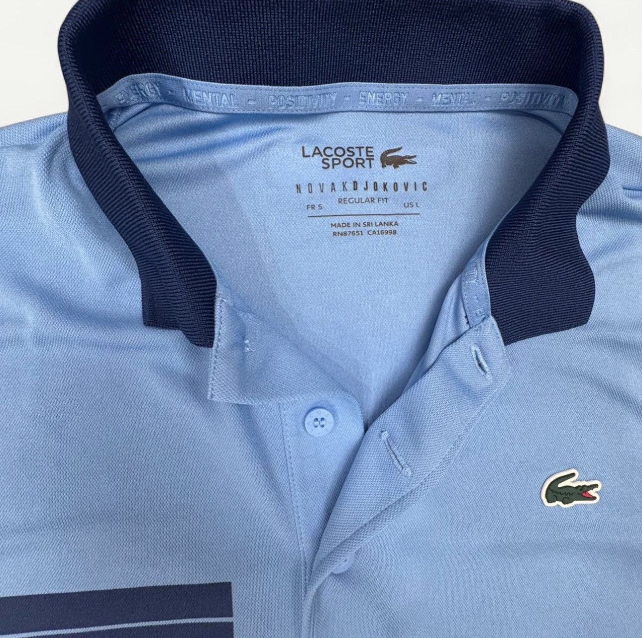 Lacoste Lacoste Sport x Novak Djokovic Court Polo Blue Color block L Size US L / EU 52-54 / 3 - 7 Thumbnail