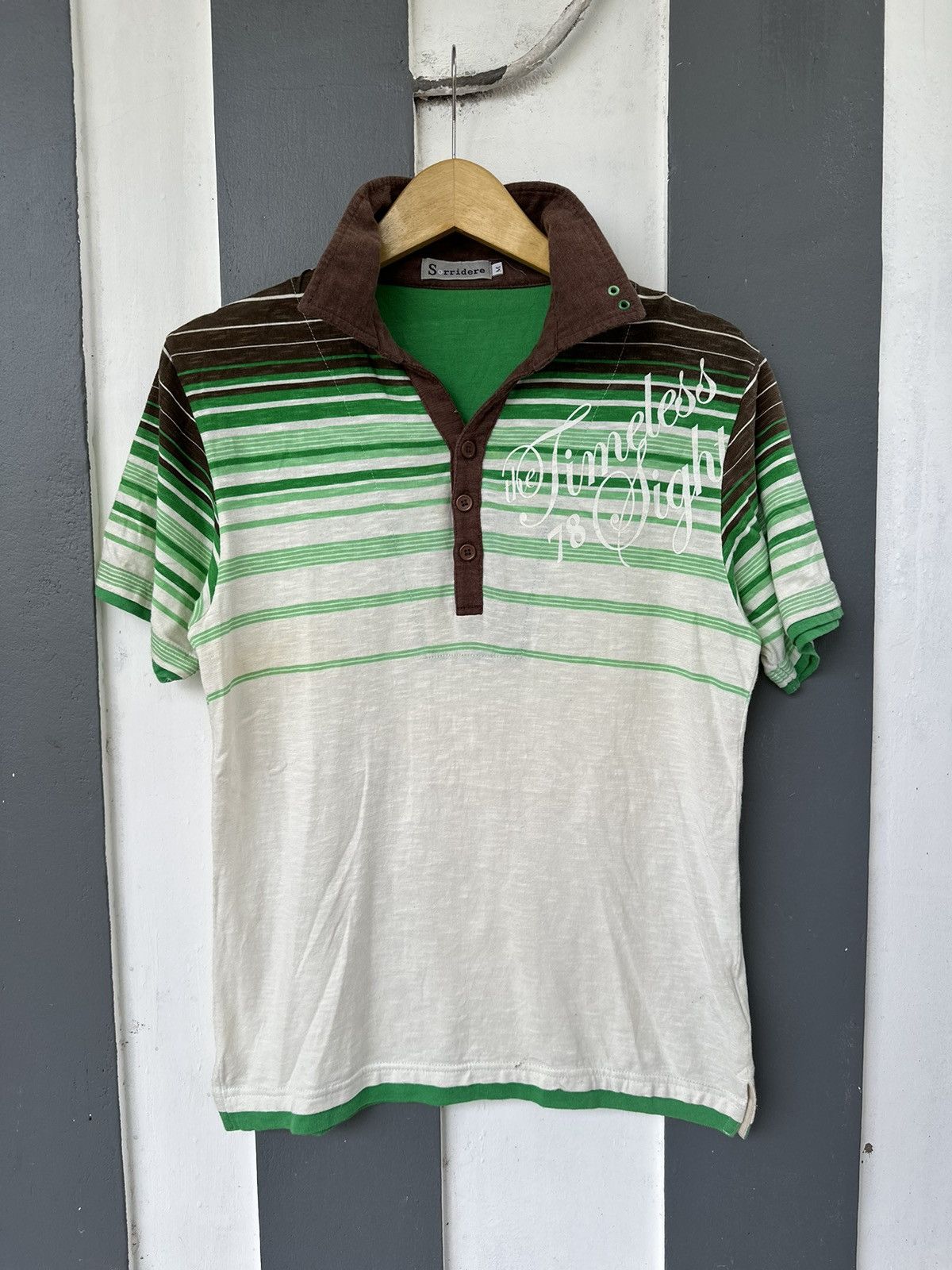 20471120 Japanese Nice Colour Sorridere Shirt Size US S / EU 44-46 / 1 - 1 Thumbnail