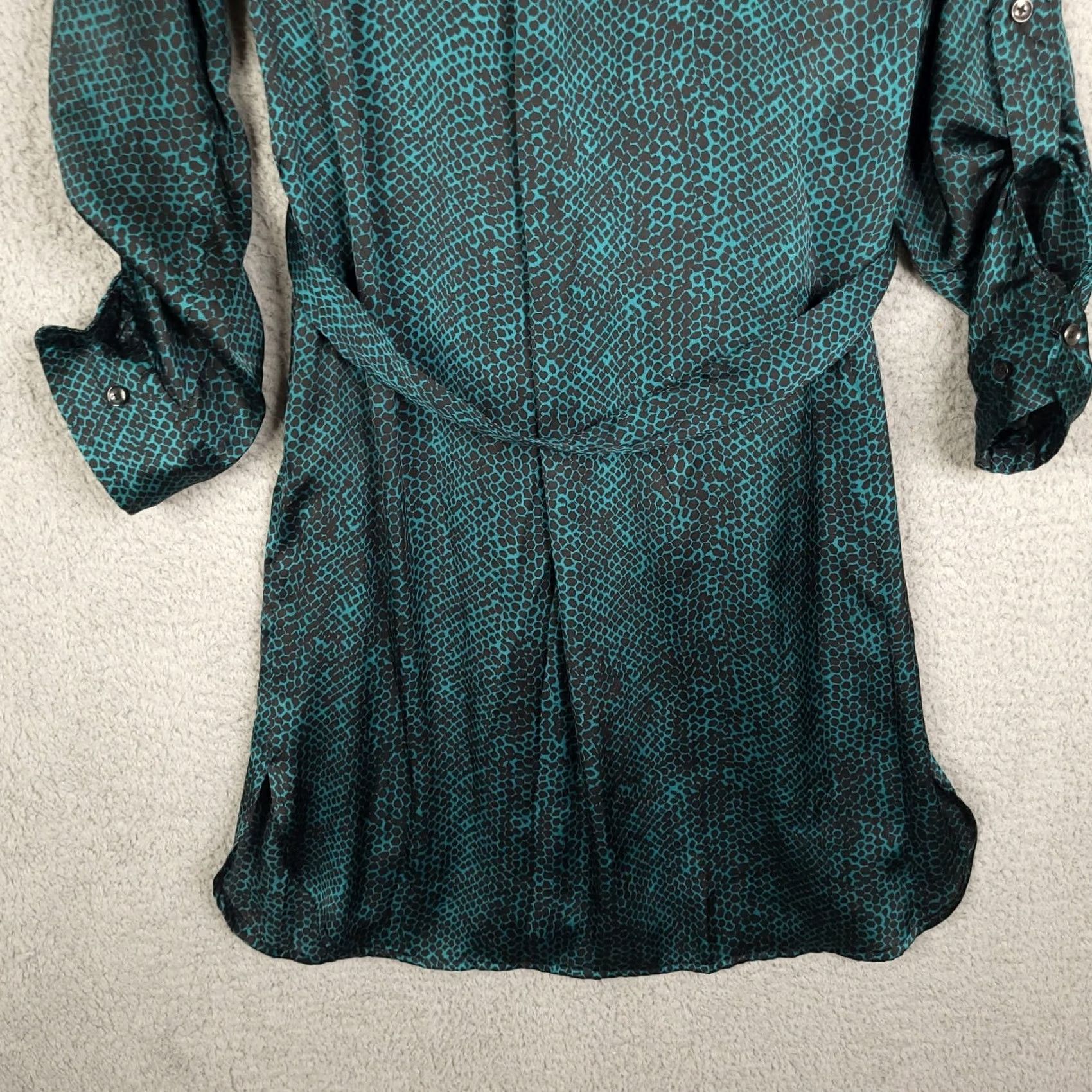 Jones New York Jones New York Womens Animal Print Button Up Dress Size 4 Size S / US 4 / IT 40 - 2 Thumbnail