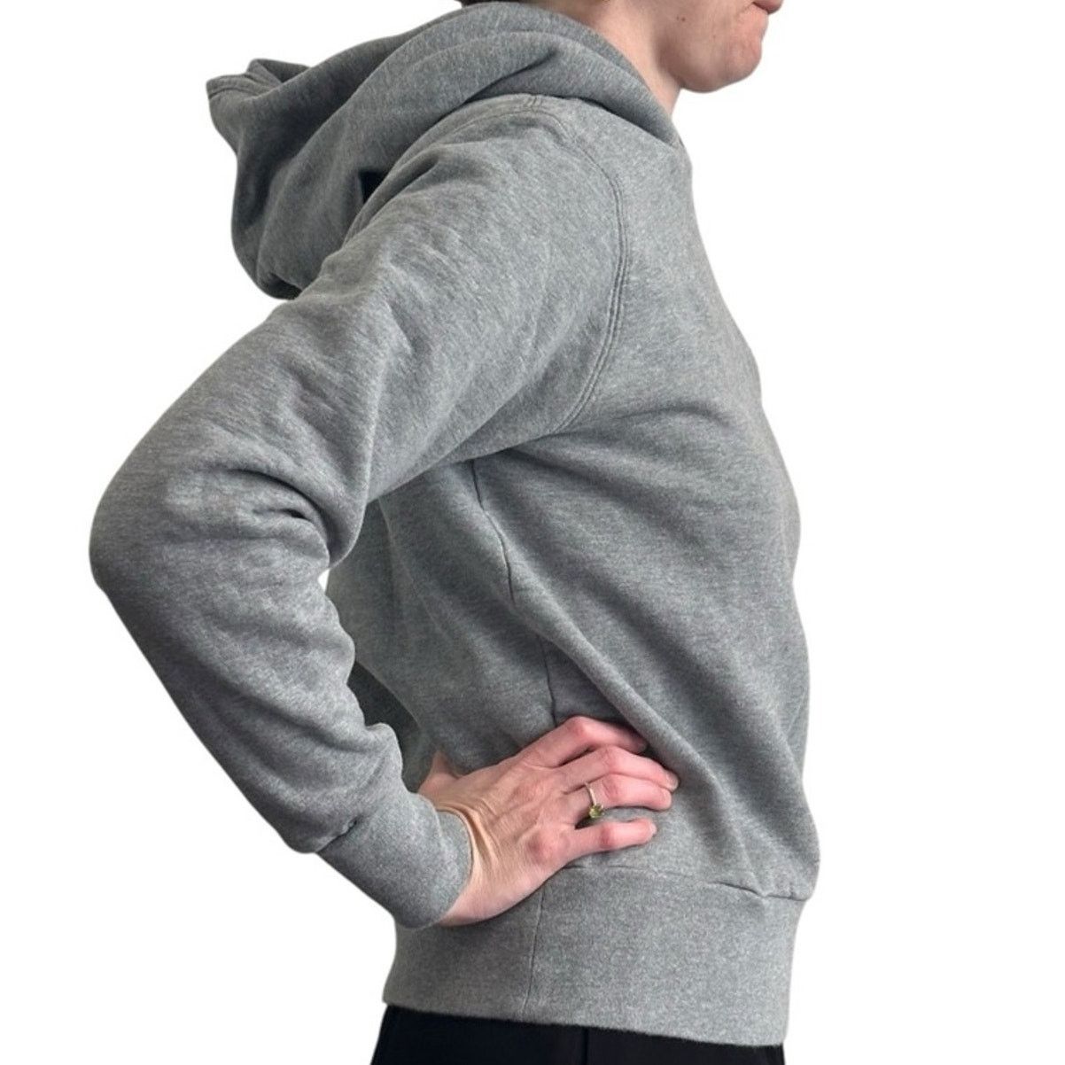 The Row Wren Hoodie XS Gray Melange Soft 100% Cotton Sweatshirt FW17 Size XS / US 0-2 / IT 36-38 - 5 Thumbnail