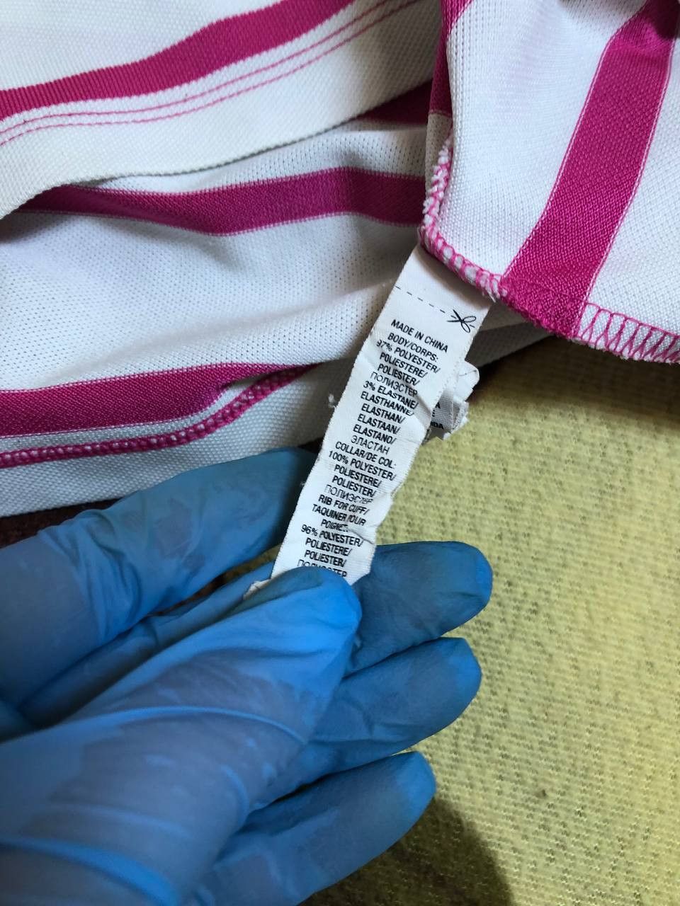 RLX Ralph Lauren RLX Ralph Lauren striped Short Sleeve Pink Shirt polo Size US M / EU 48-50 / 2 - 2 Thumbnail