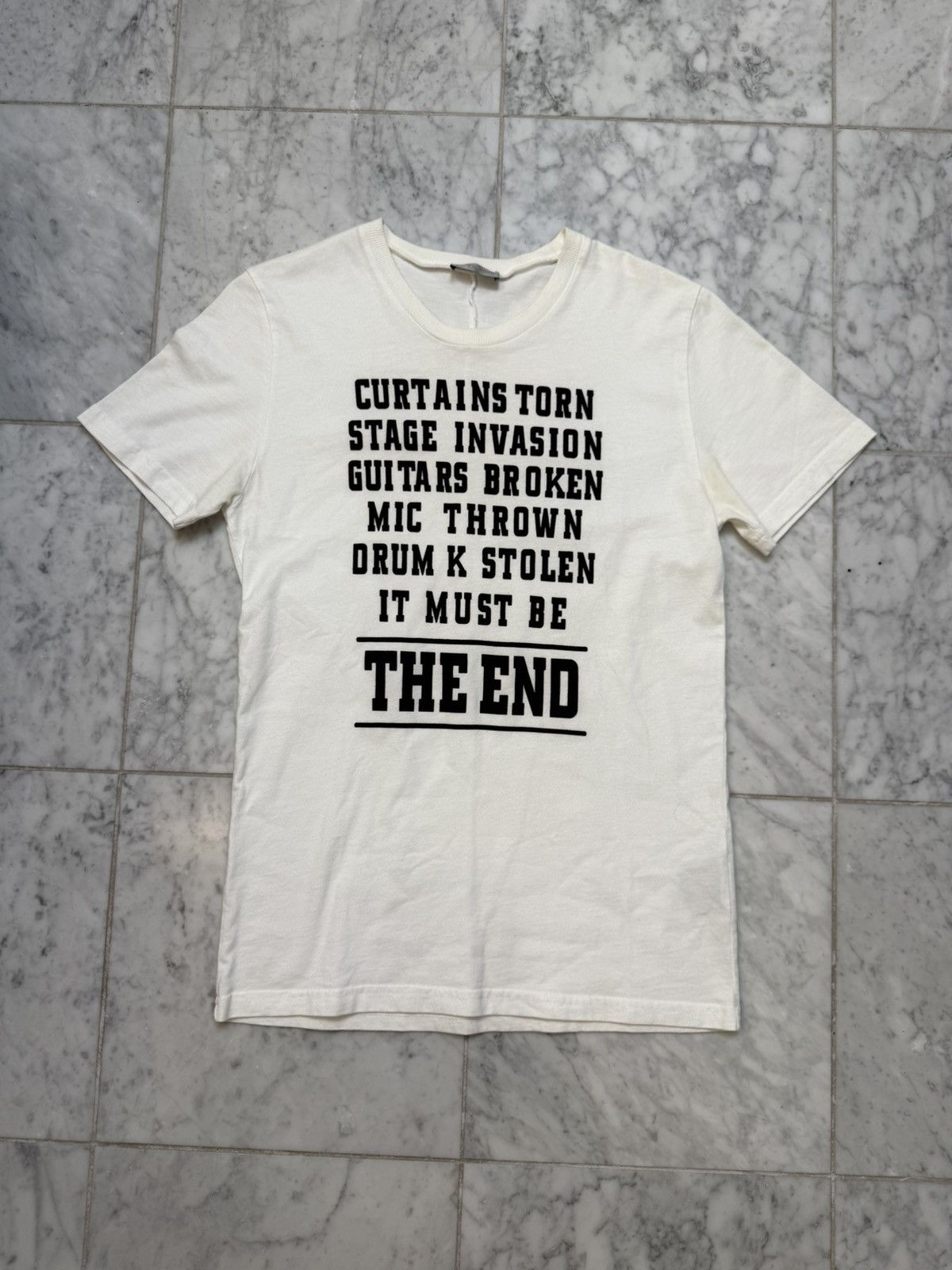 Dior Homme THE END Tシャツ　Lサイズ　超希少サイズ DIOR HOMME - Dior homme THE END Tシャツ カットソー ディオールオム