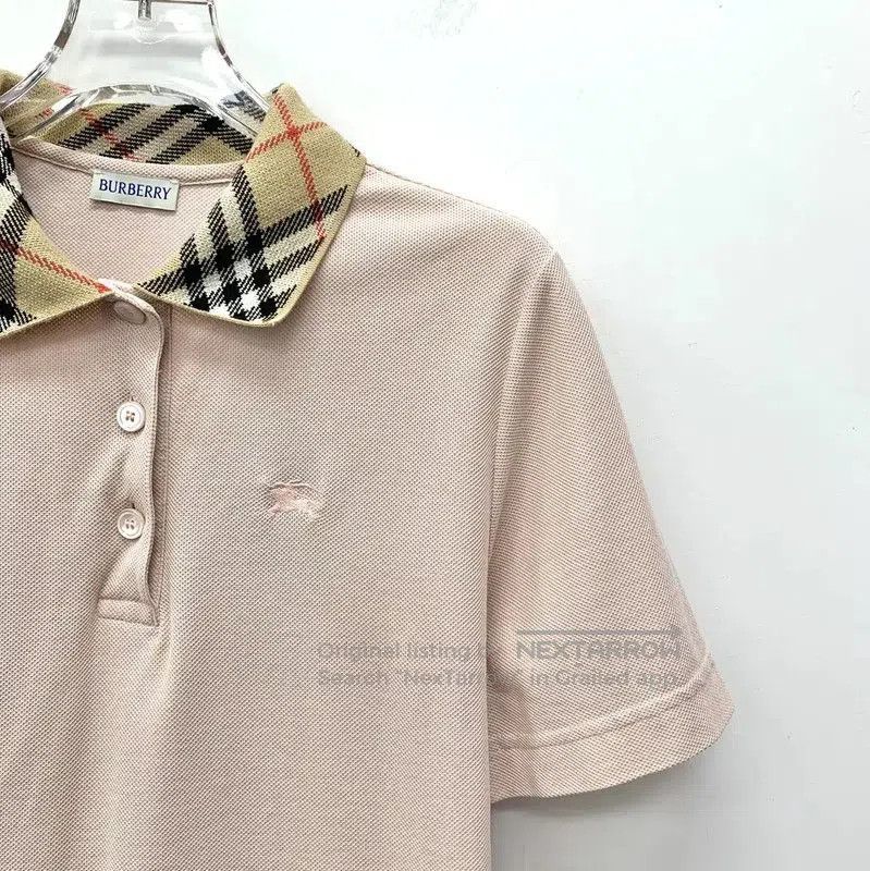 Burberry Burberry Pink Cotton Women's T-Shirt. Size M / US 6-8 / IT 42-44 - 2 Thumbnail
