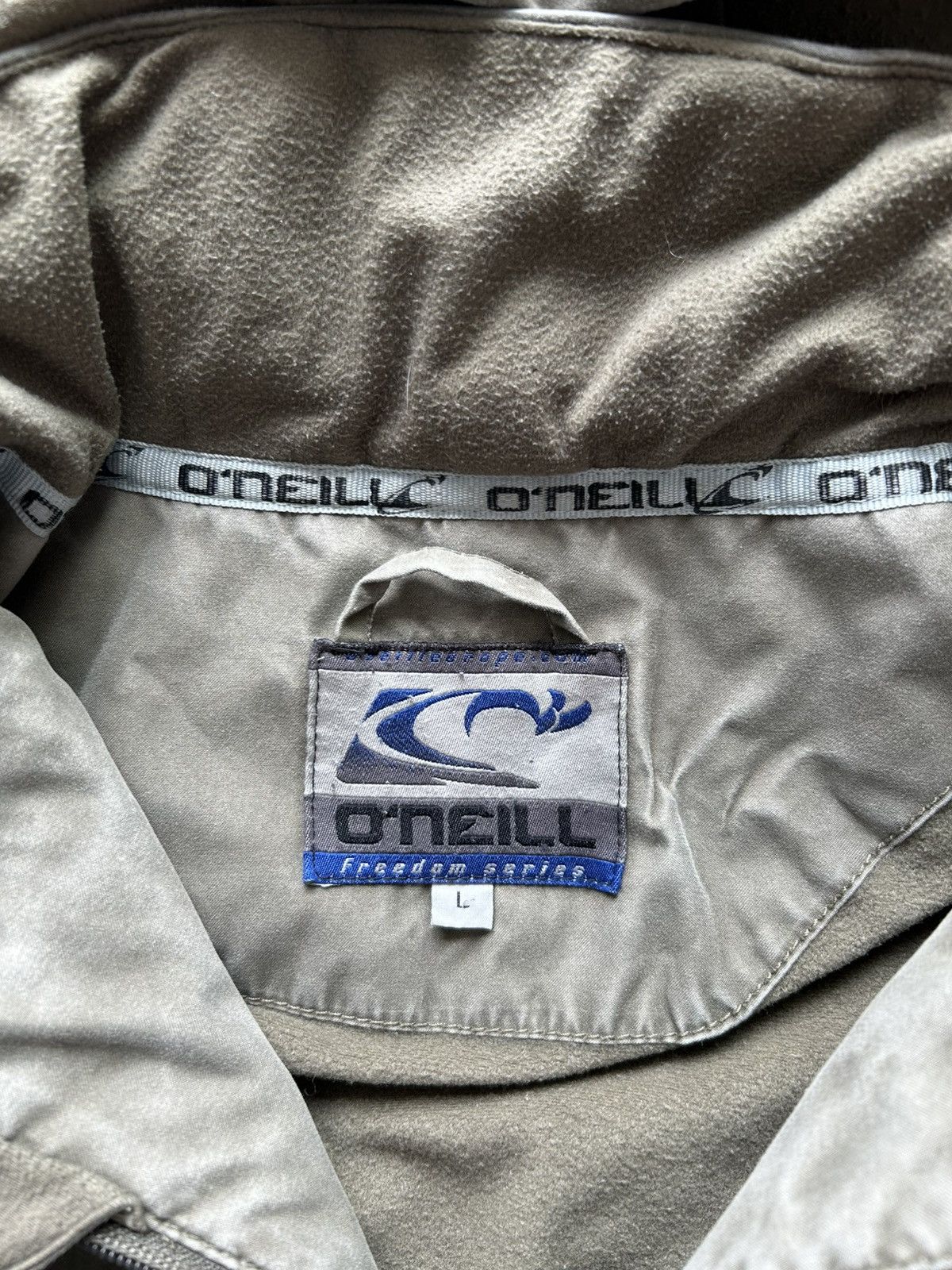 O'Neill × Vintage vintage - o’neill freedom series jacket - khaki Size US L / EU 52-54 / 3 - 6 Thumbnail