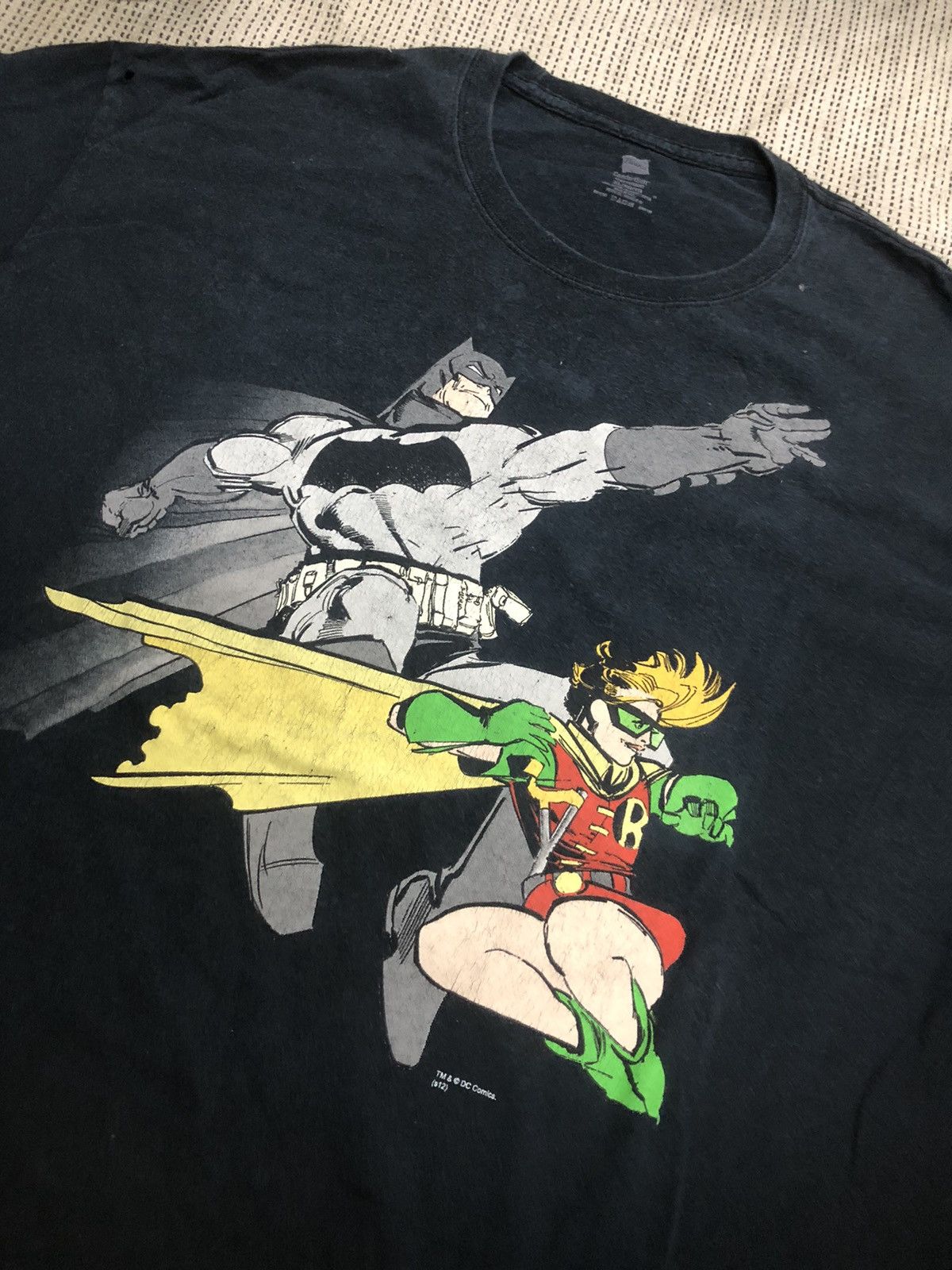 DC Comics × Vintage Vintage Batman & robin tee Size US XL / EU 56 / 4 - 2 Thumbnail
