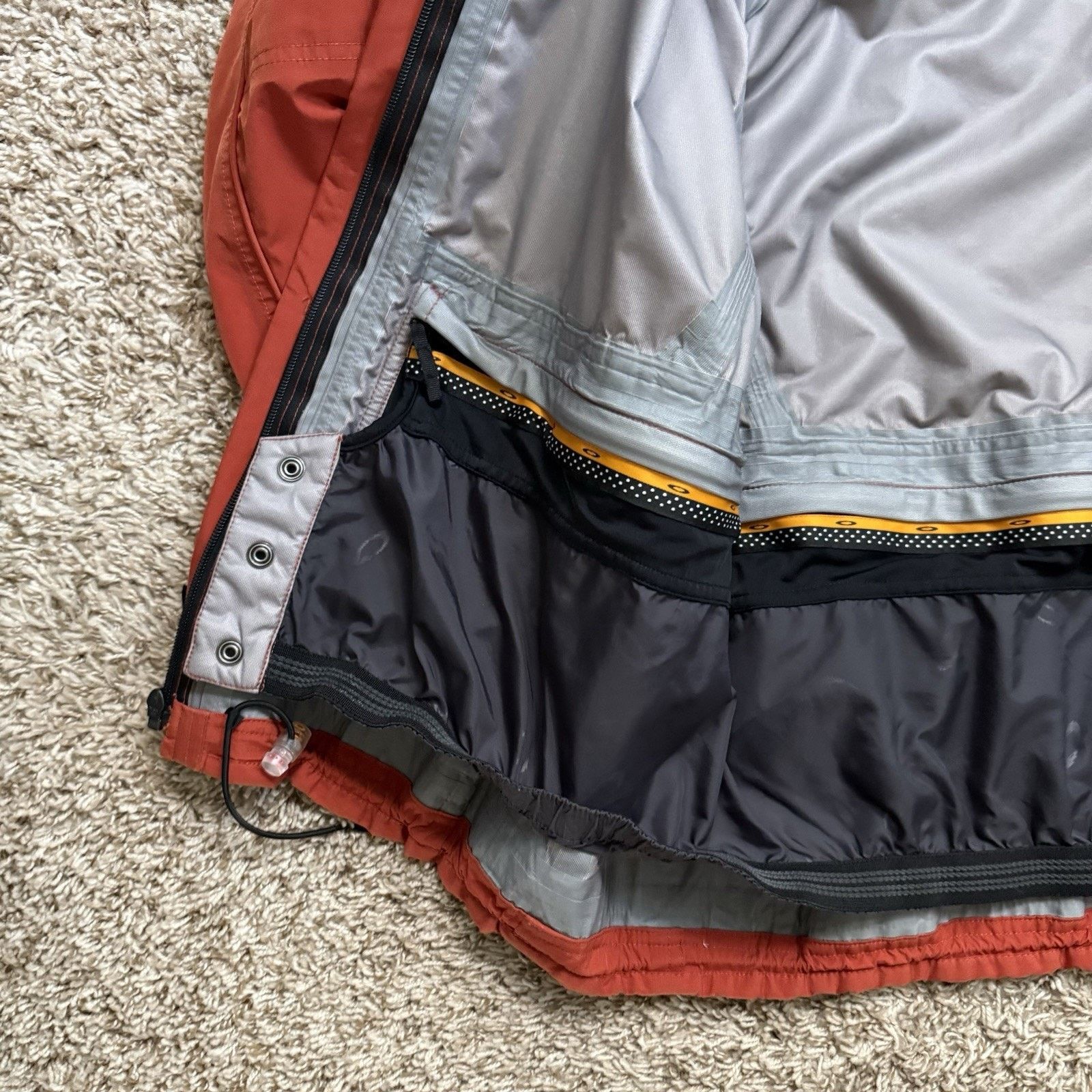 Oakley × Vintage RARE Vintage Y2K Oakley Software Ski Jacket Orange Size L Size US L / EU 52-54 / 3 - 13 Thumbnail