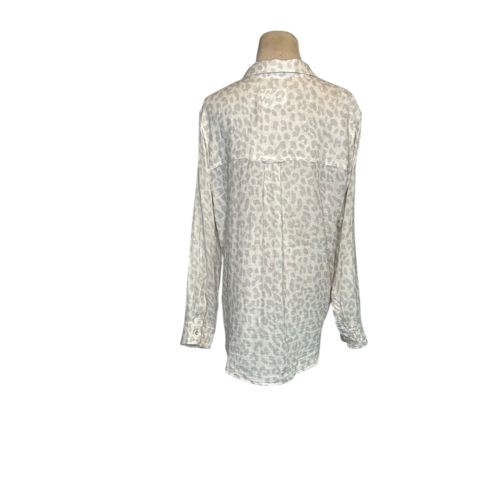 Rails Rails Ellis Grey Jaguar Button Front Shirt Tunic size Small Size S / US 4 / IT 40 - 15 Thumbnail
