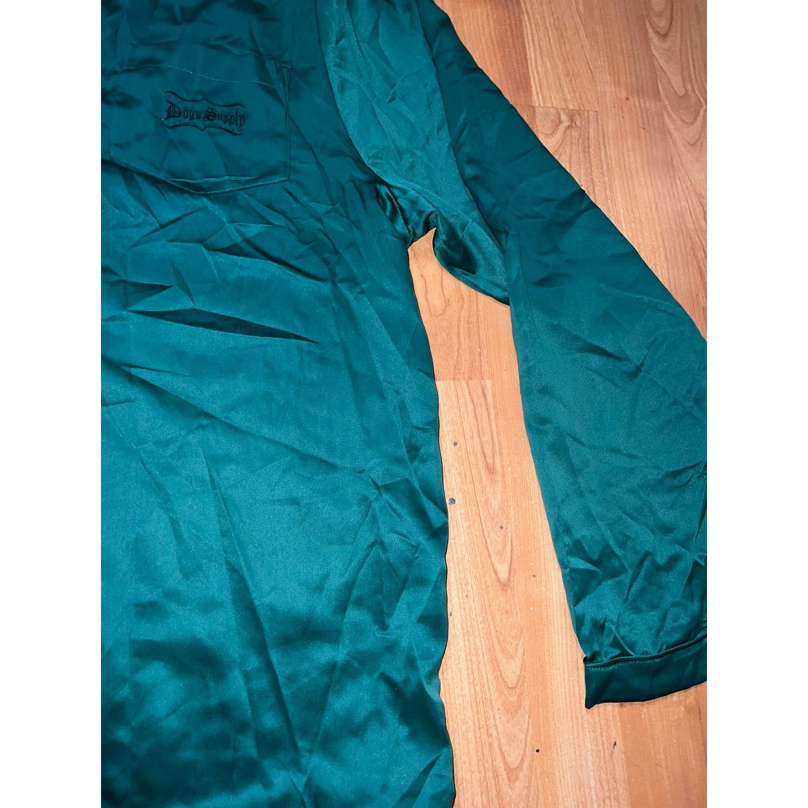 Vintage Dogg Supply By Snoop Dogg Pajama Set Green Top & Bottom 3XL Size US XXL / EU 58 / 5 - 7 Thumbnail