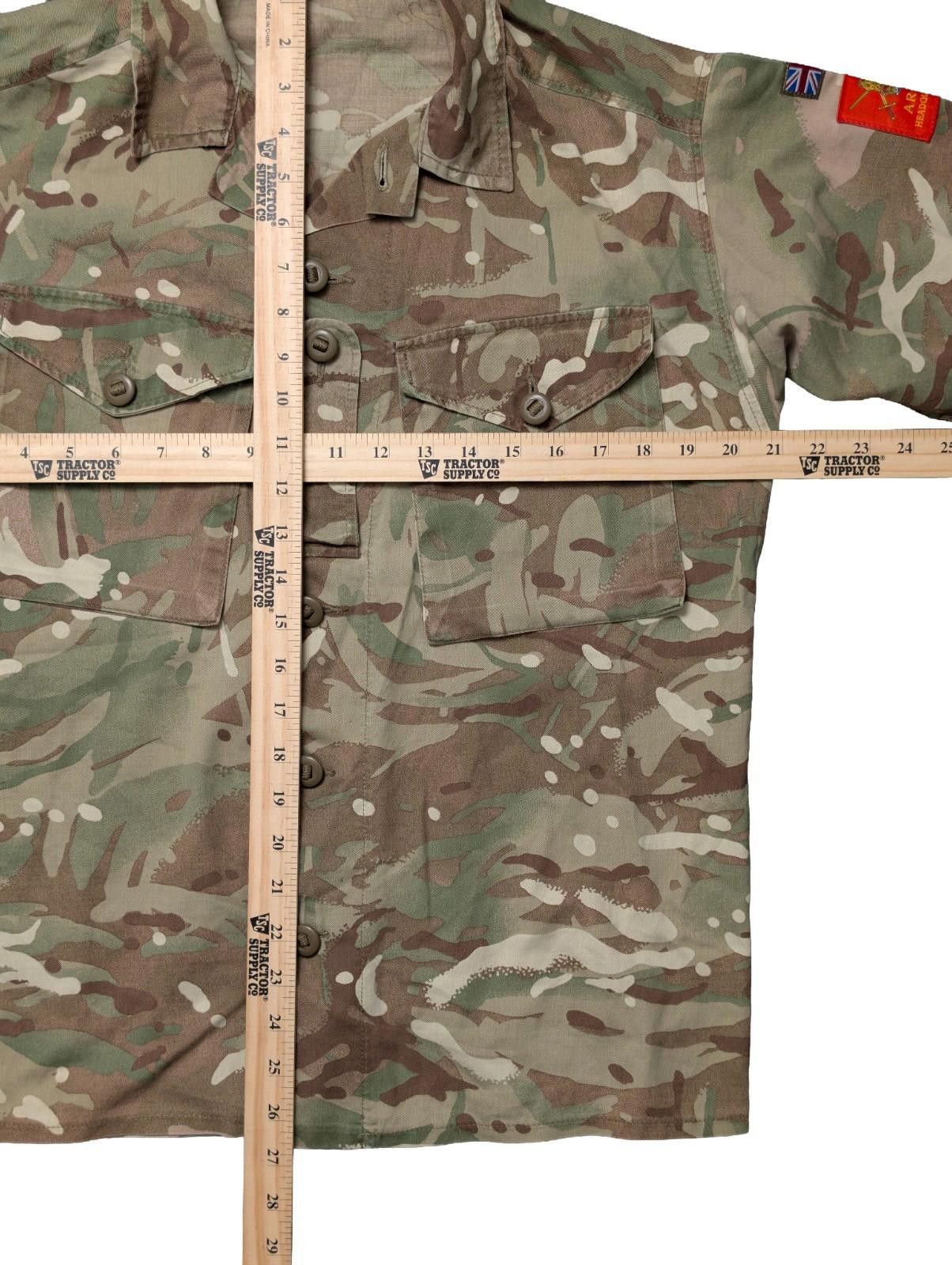 Under Armour British Army MTP Barracks Shirt 'Army HQ' - Medium Size ONE SIZE - 4 Thumbnail