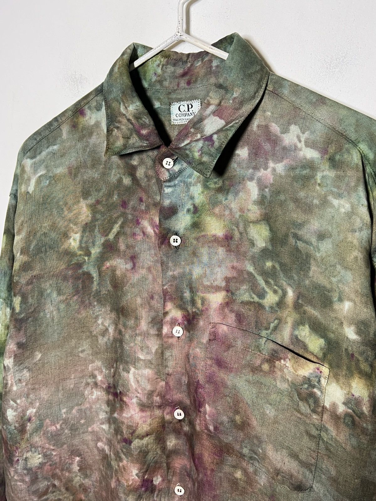 C.P. Company cp company stone island camo tie dye shirt Size US L / EU 52-54 / 3 - 5 Thumbnail