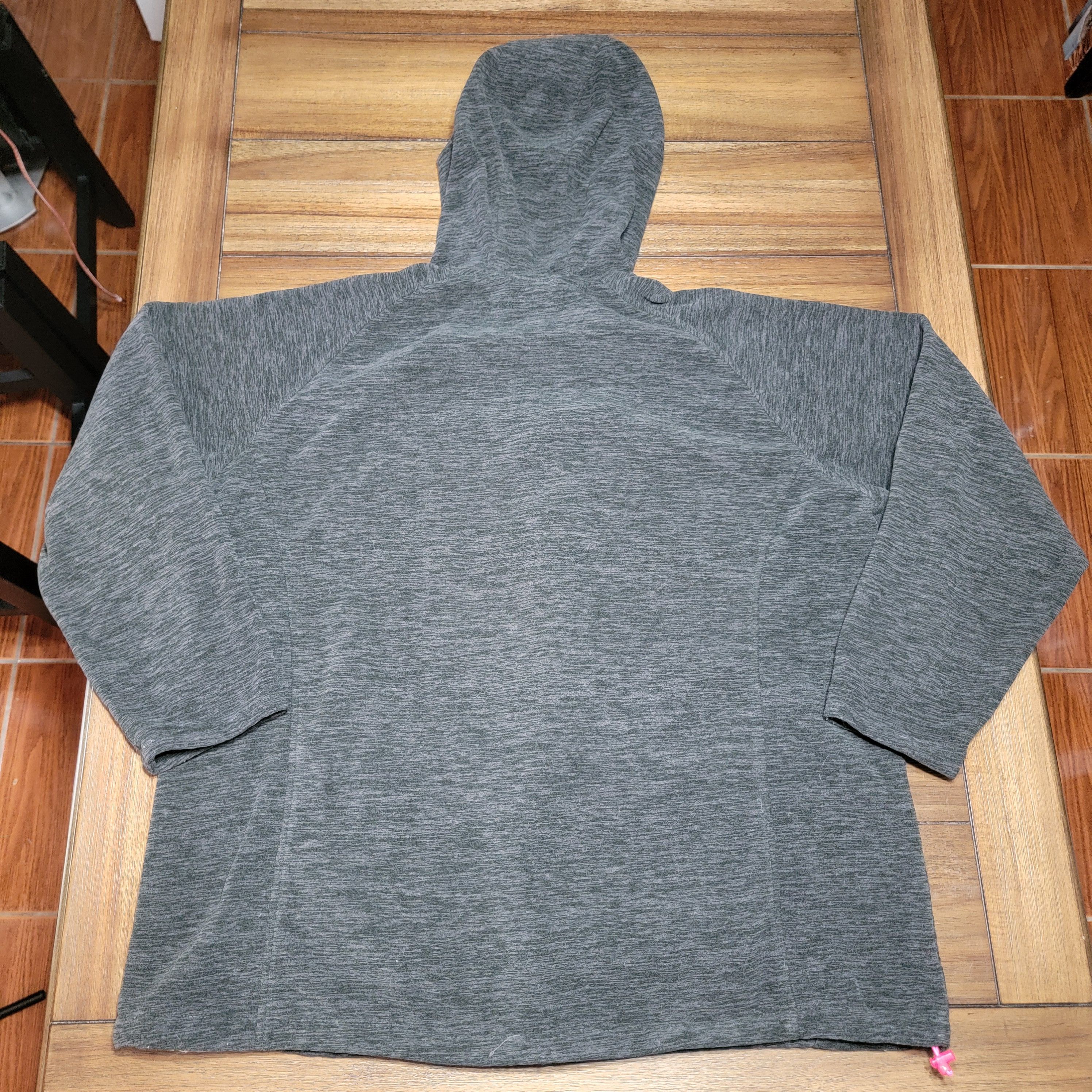 New Balance New Balance LS Full Zip Dark Grey Hoodie Jacket - Size 3X Size 3XL / US 20-22 - 3 Thumbnail