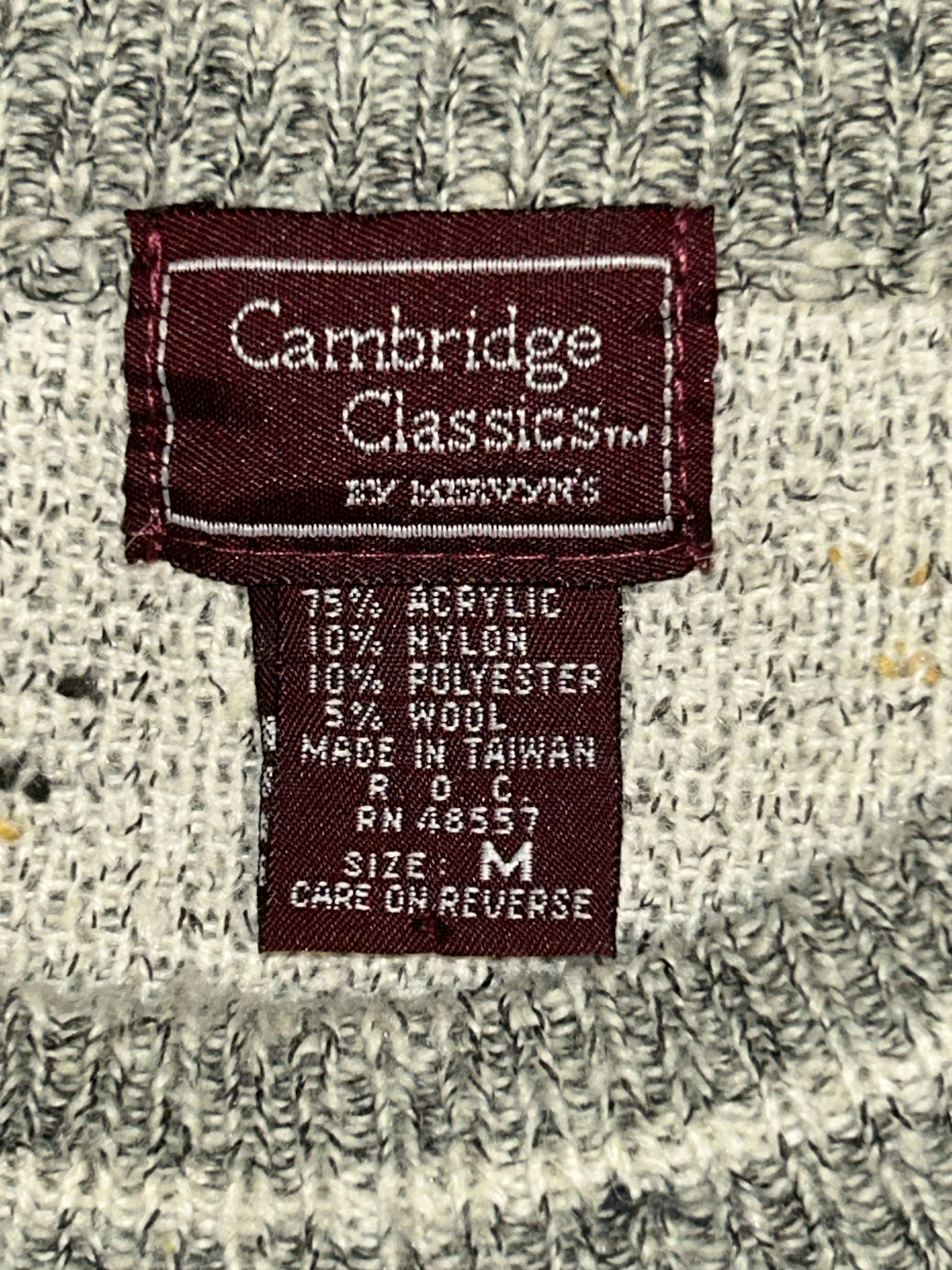 Other Vintage Men's 1990's Cambridge Classics by Mervyn's Sweater Size US M / EU 48-50 / 2 - 2 Thumbnail